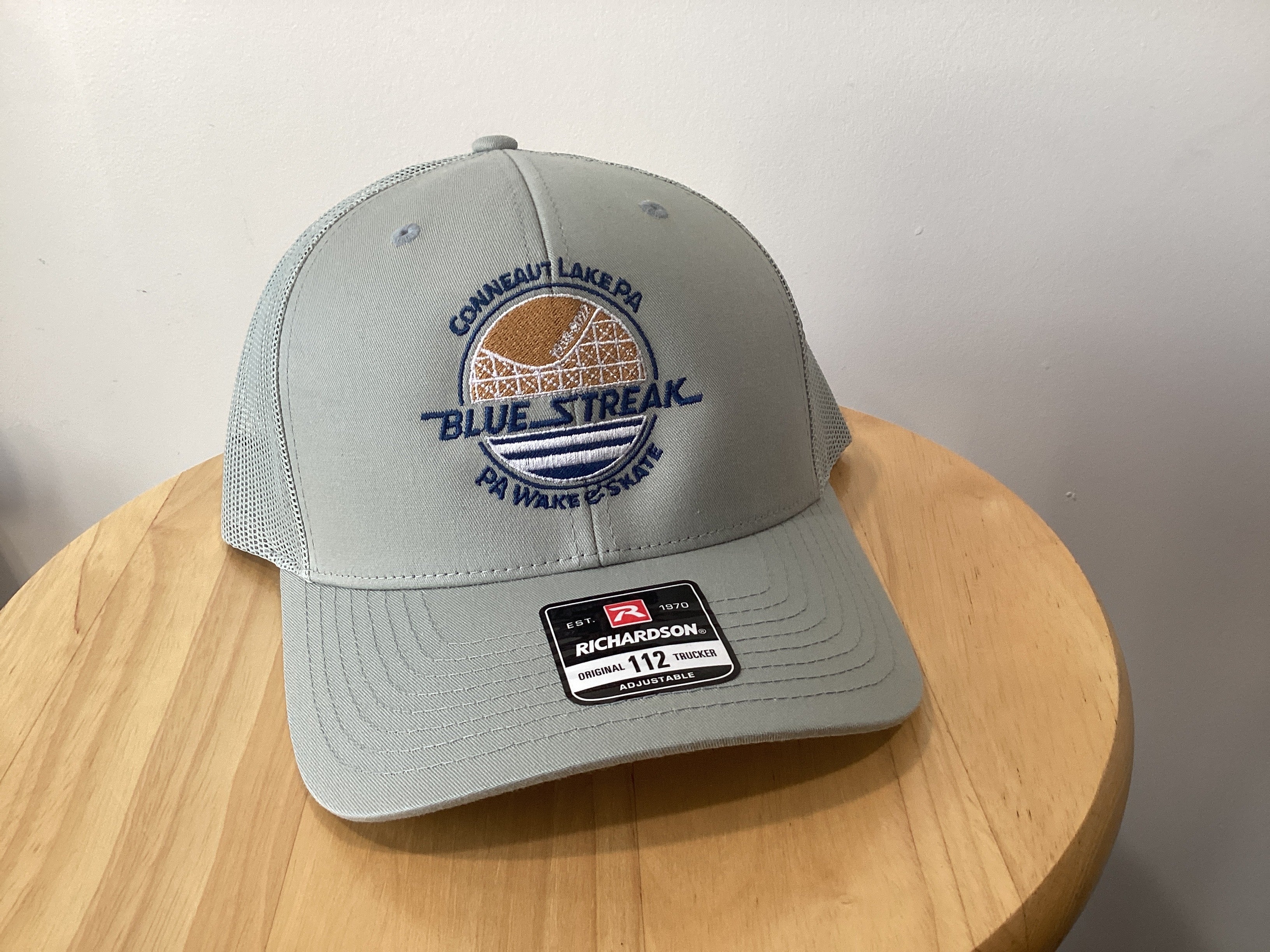 Blue Streak Snapback Hat