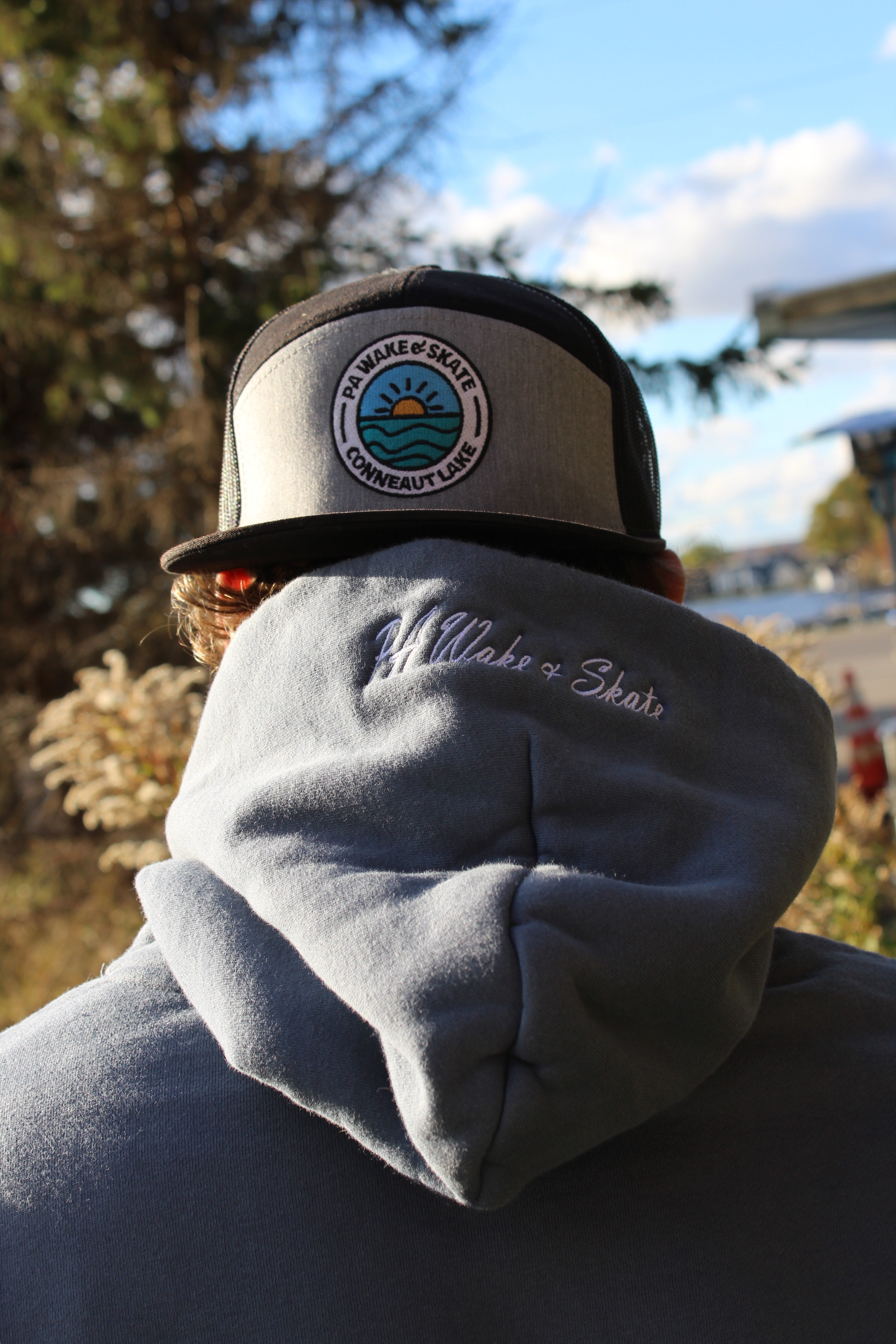 PA Wake and Skate Heavyweight Pullover Hoodie