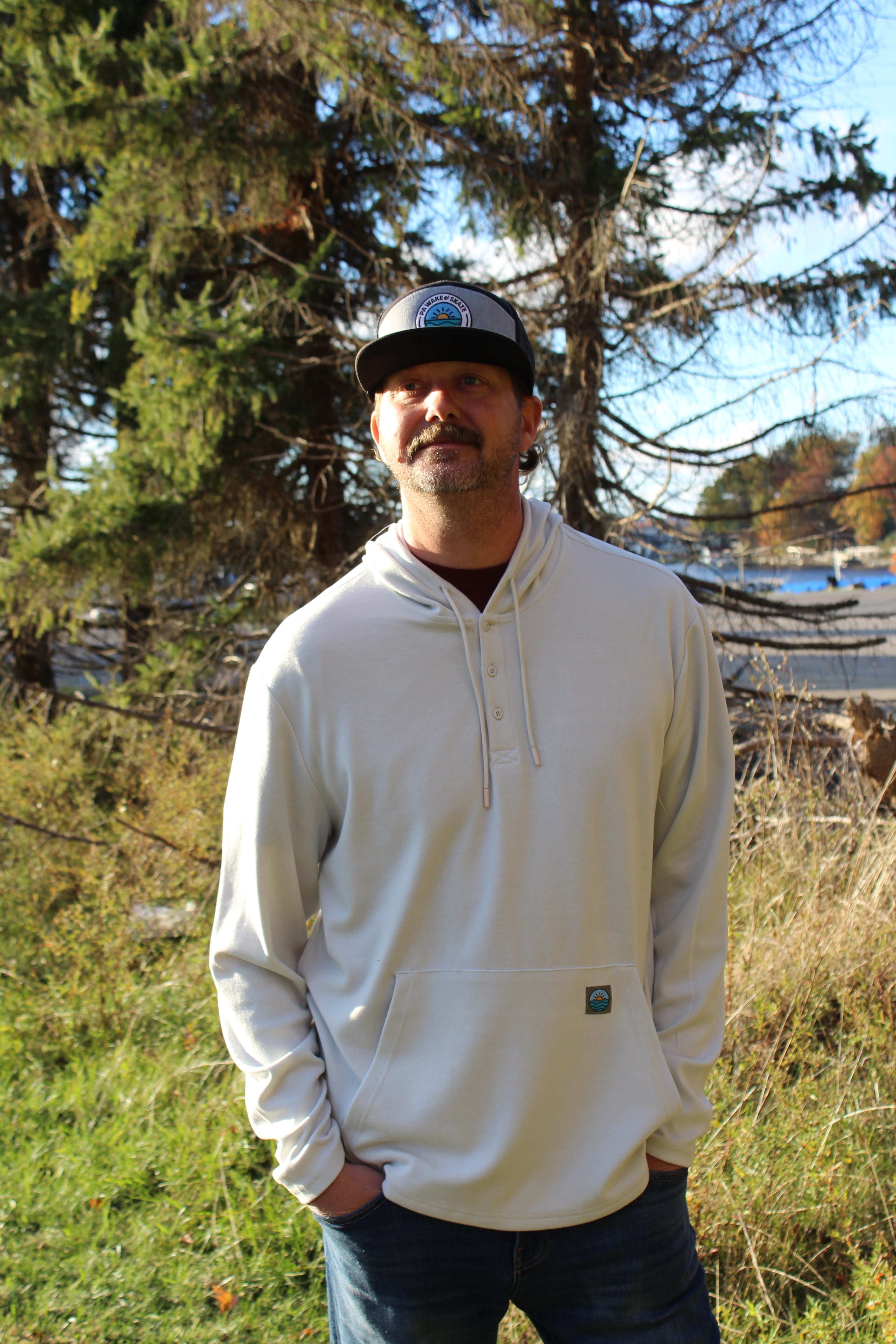 The Dockside Flannel Henley
