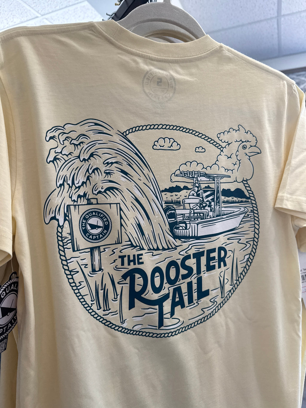 Roaster Tail Tee Qualified Captain-Yellow