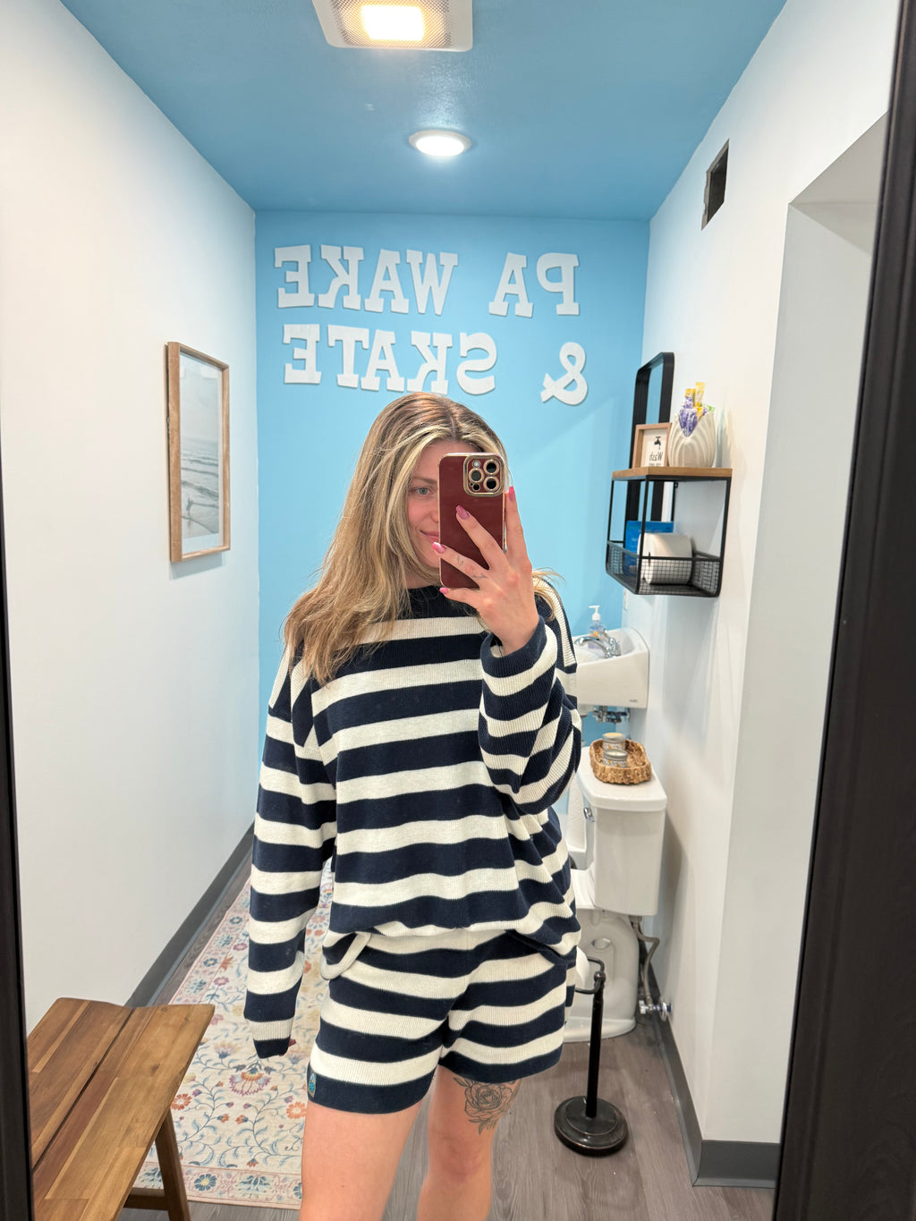 The Coastal Stripe Shorts