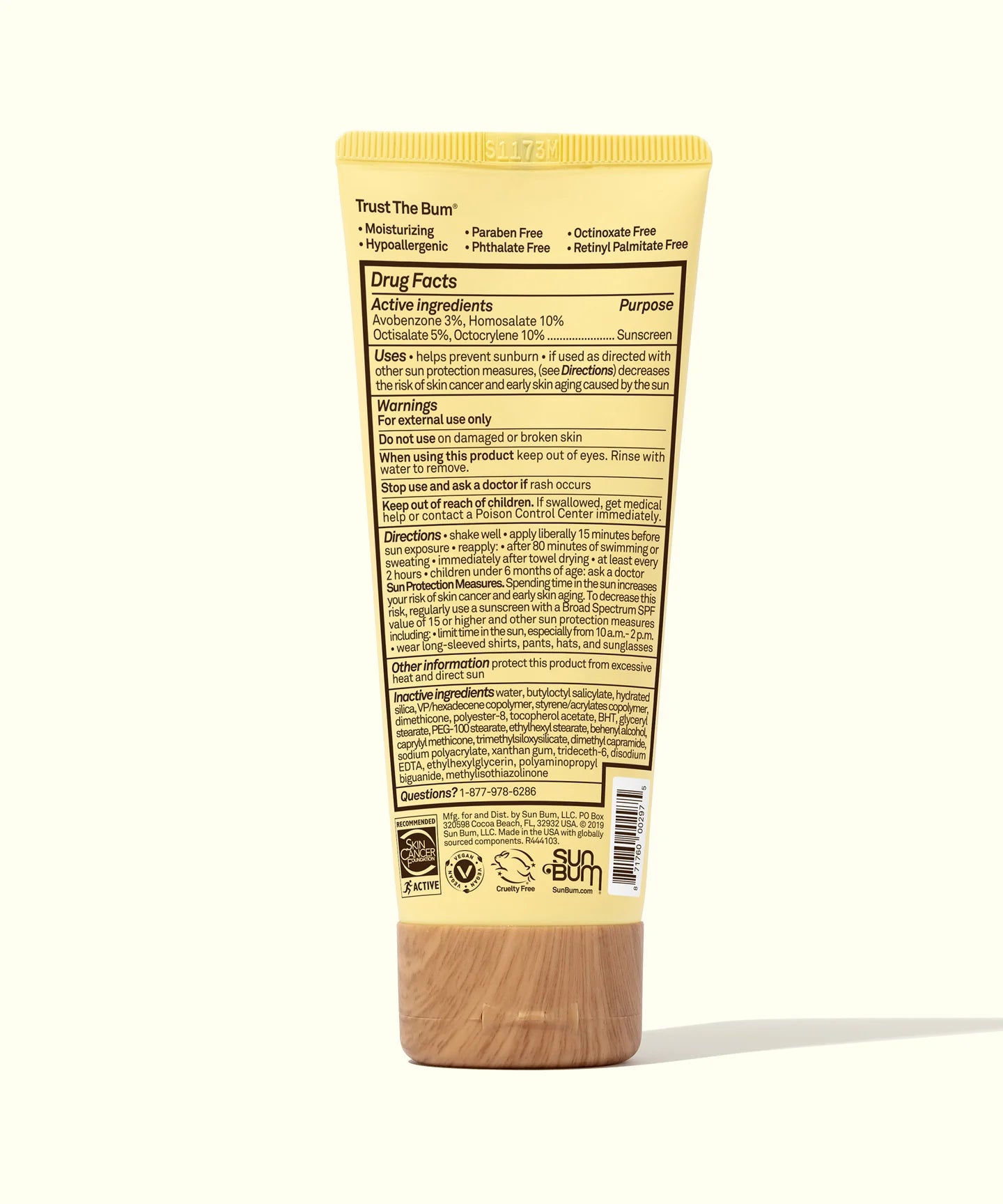 Original SPF 50 Sunscreen Face Lotion- Sun Bum