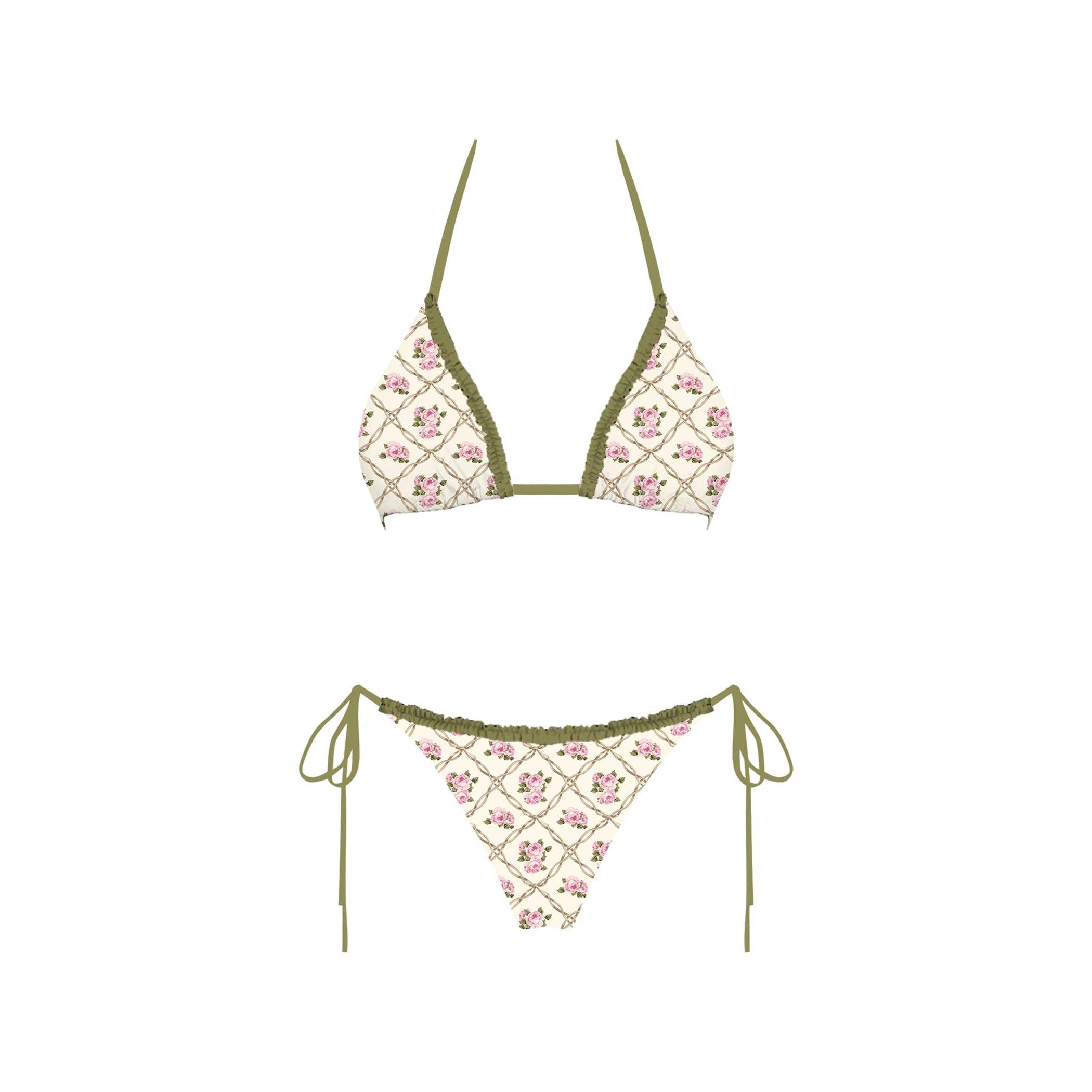 Floral Bikini Bottom