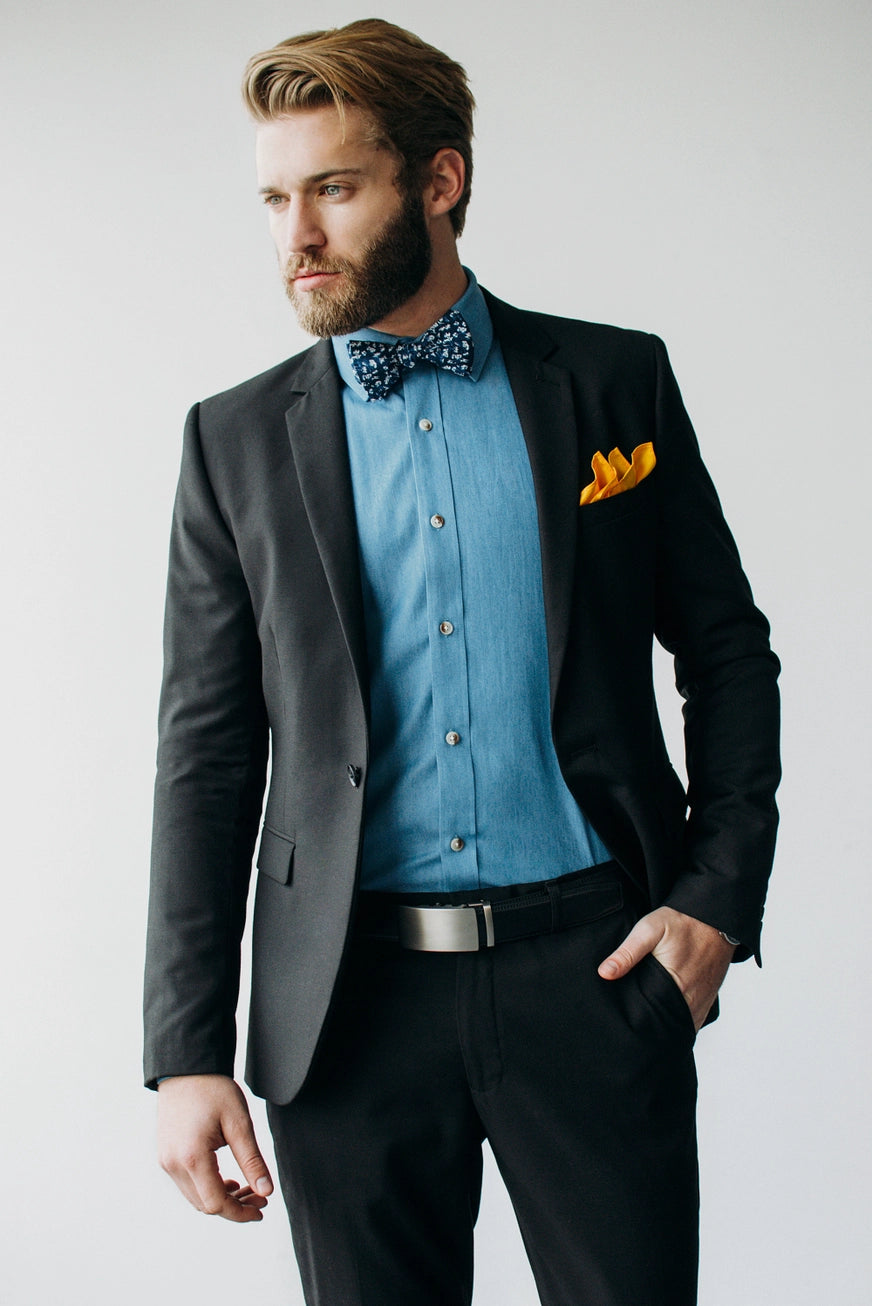 Liam Untuckable Denim Shirt