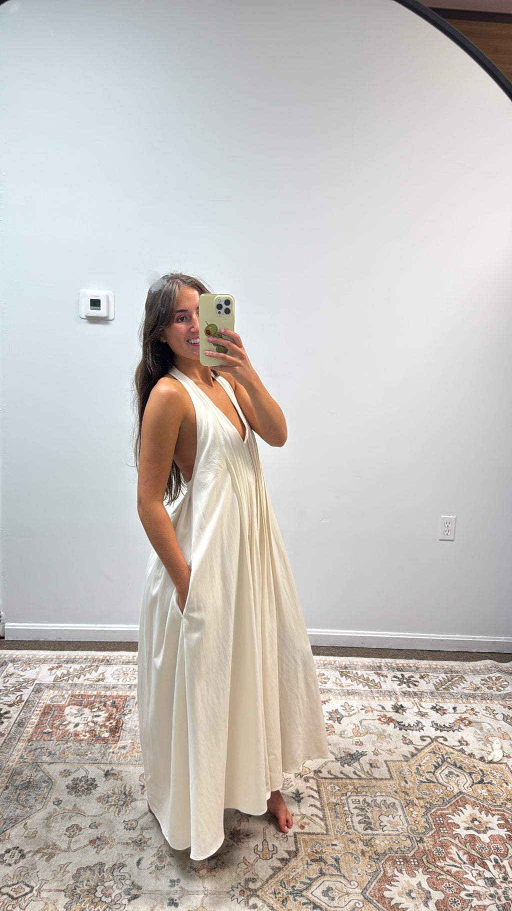 Champagne Coast Midi dress