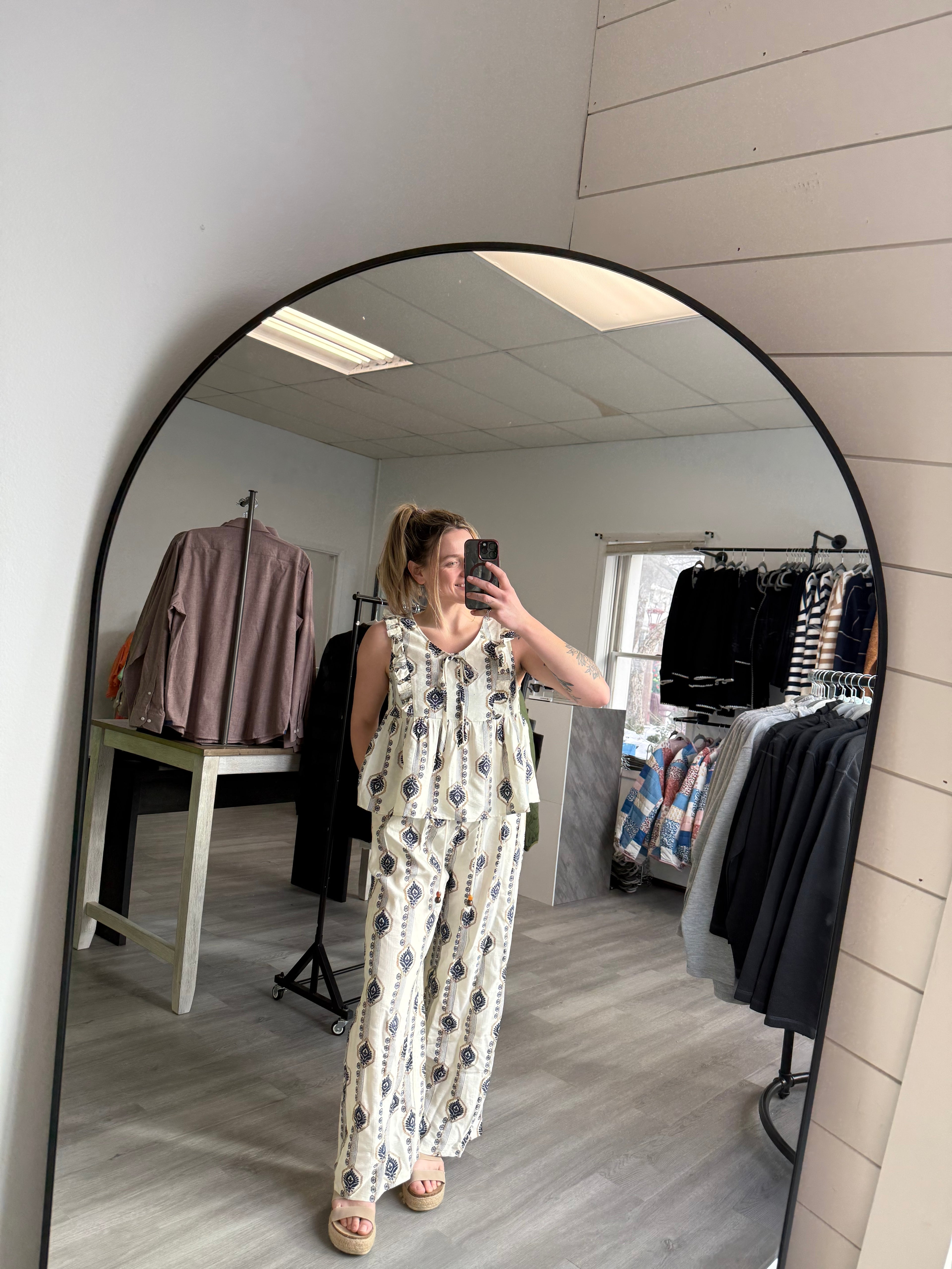 Coastal Nomad Sleeveless Top