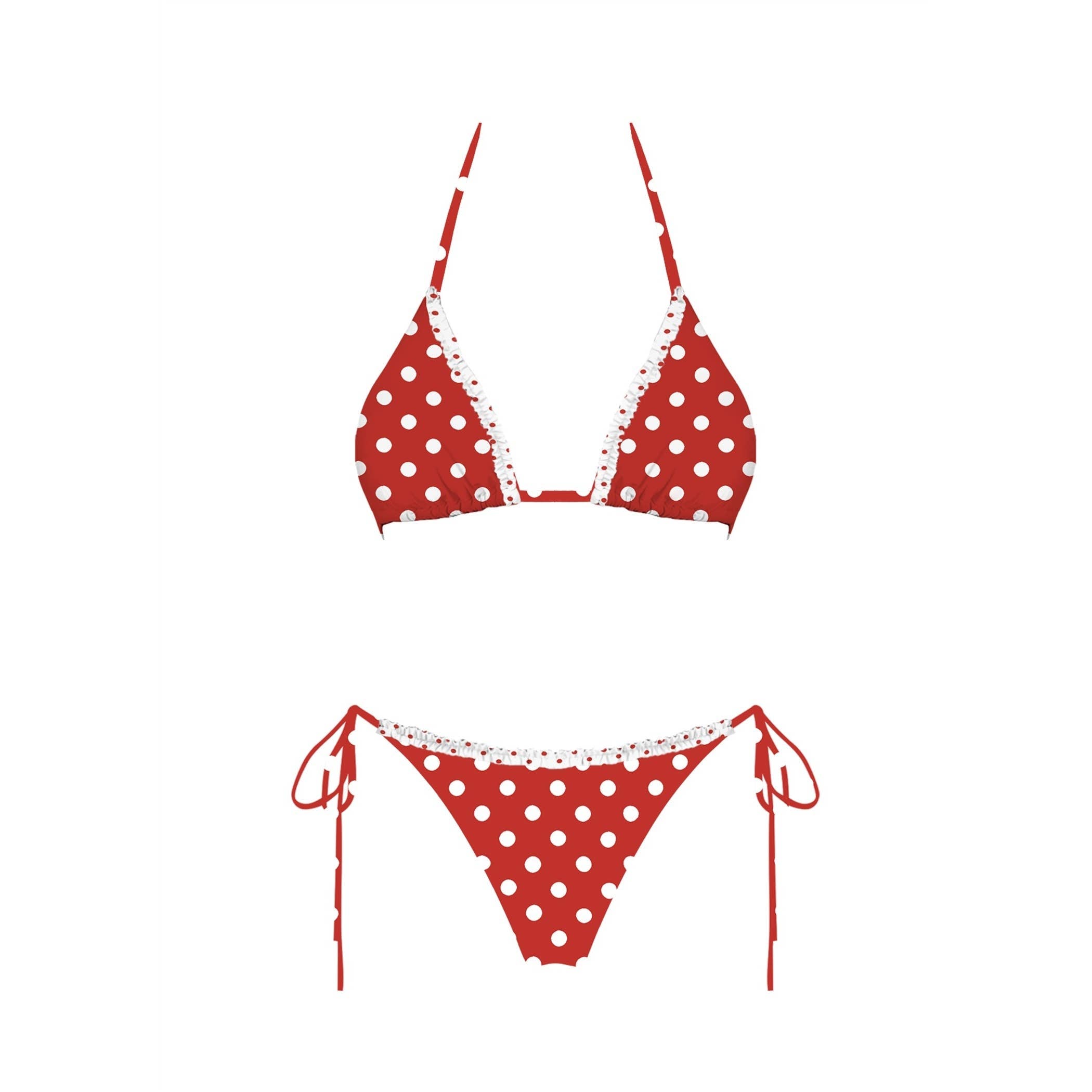 Polkadots Bikini Top