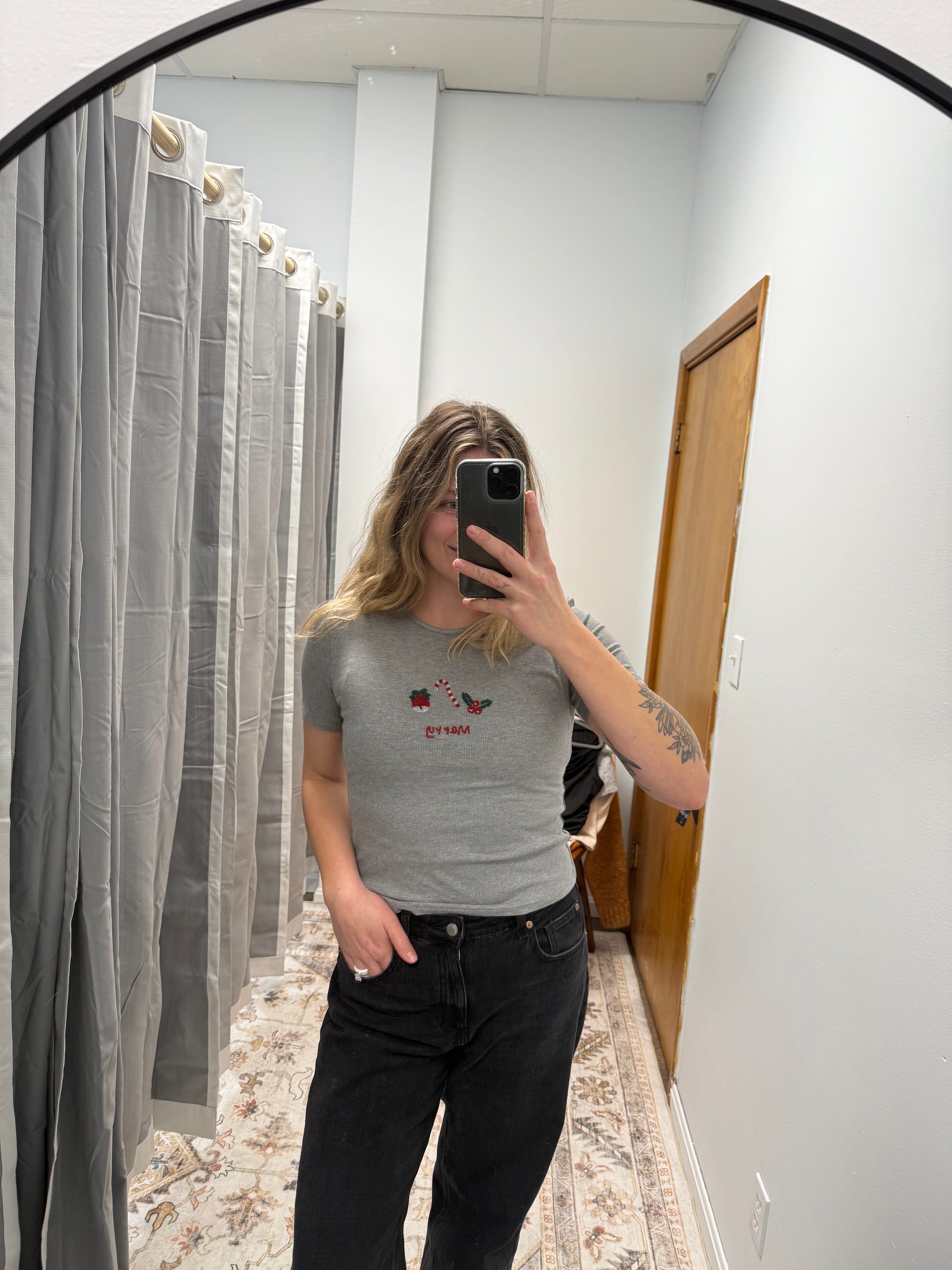 The Merry Rib Knit Tee