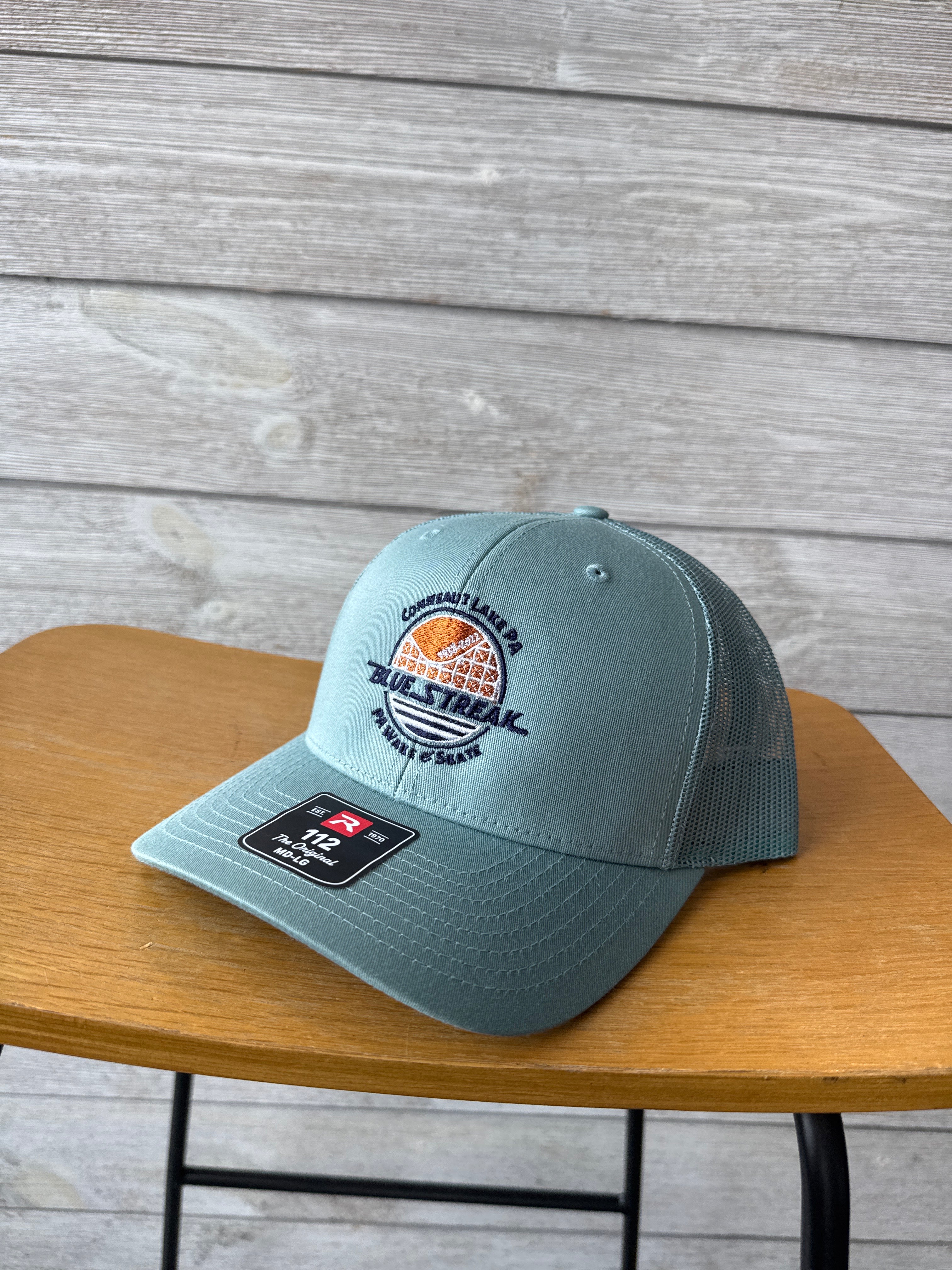 Blue Streak Snapback Hat