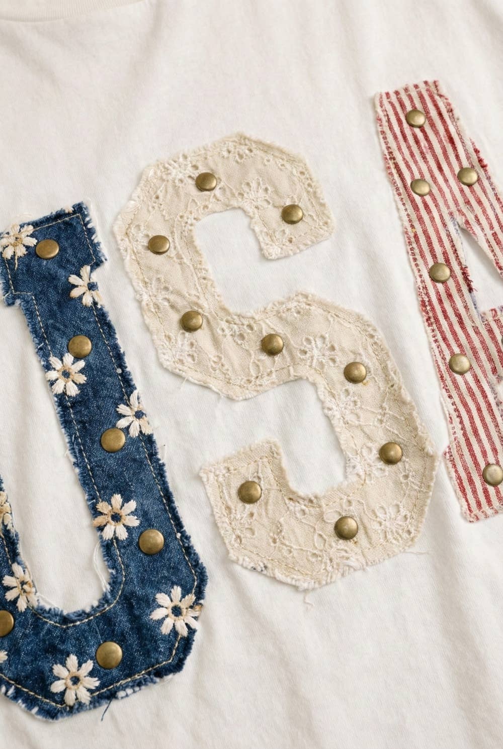 Studded USA Graphic Tee