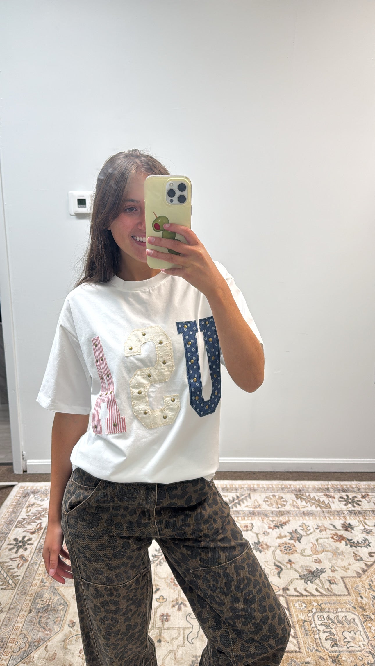 Studded USA Graphic Tee