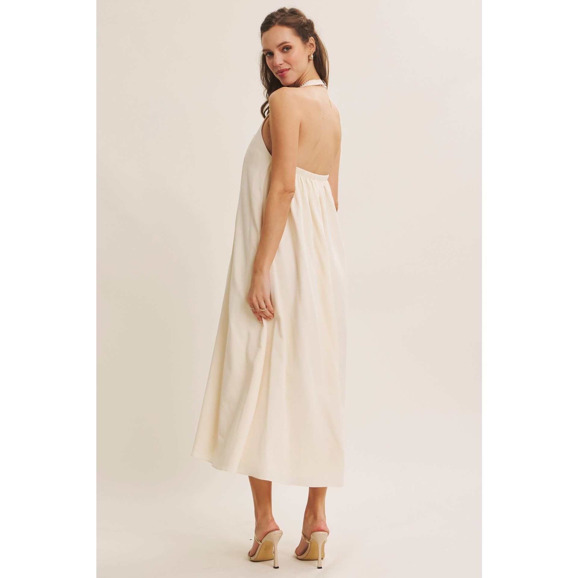 Champagne Coast Midi dress