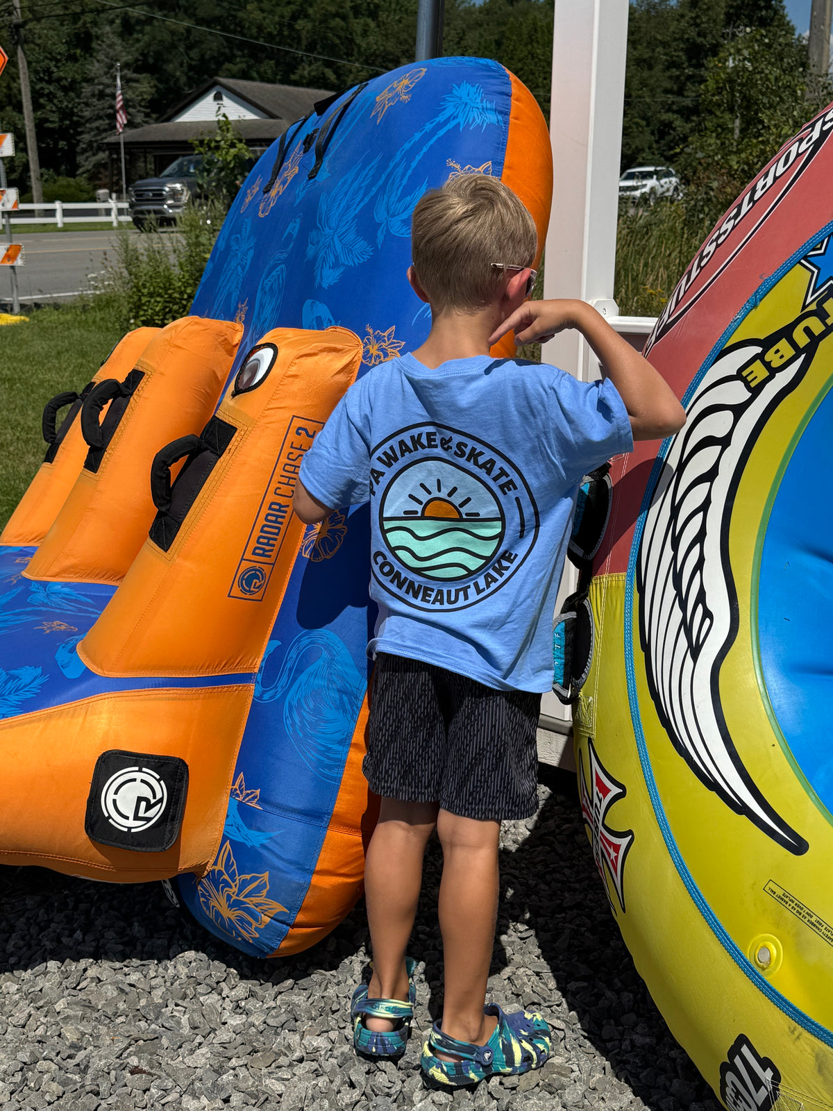 PA Wake and Skate Youth Lake-Tee