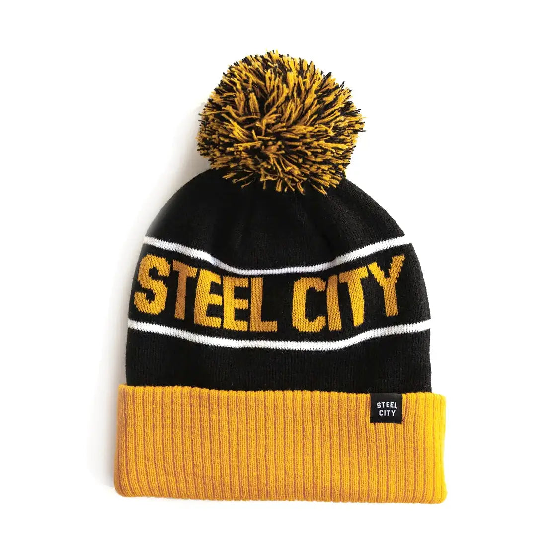Steel City Brookline Pom Beanie