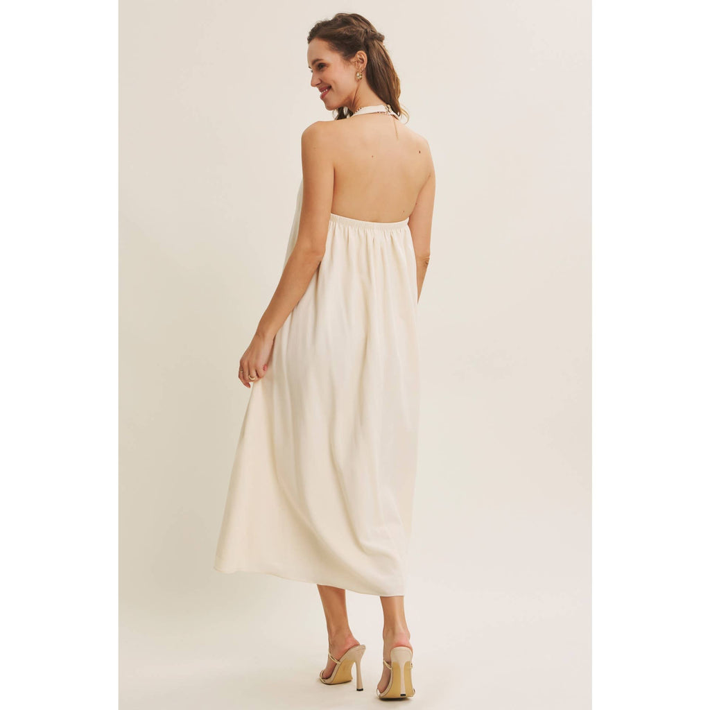 Champagne Coast Midi dress
