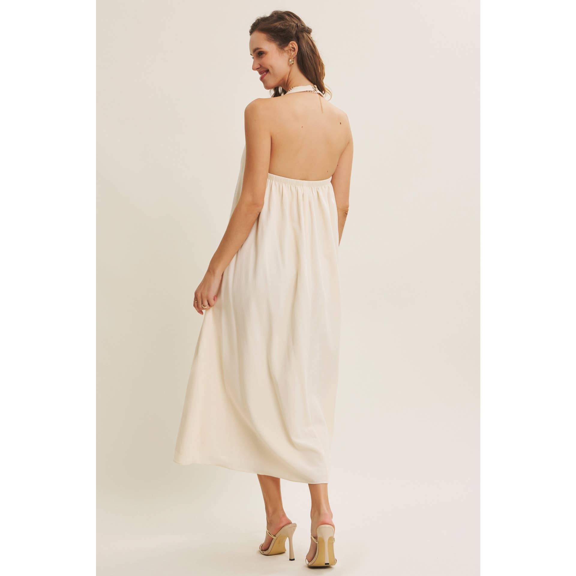 Champagne Coast Midi dress