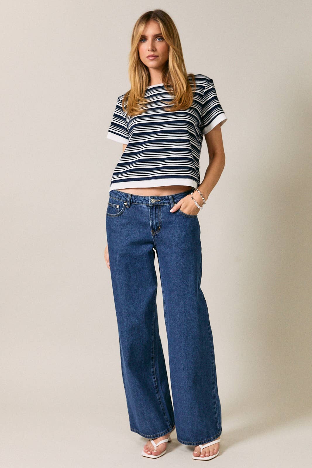 Harbor Breeze Layered Tee