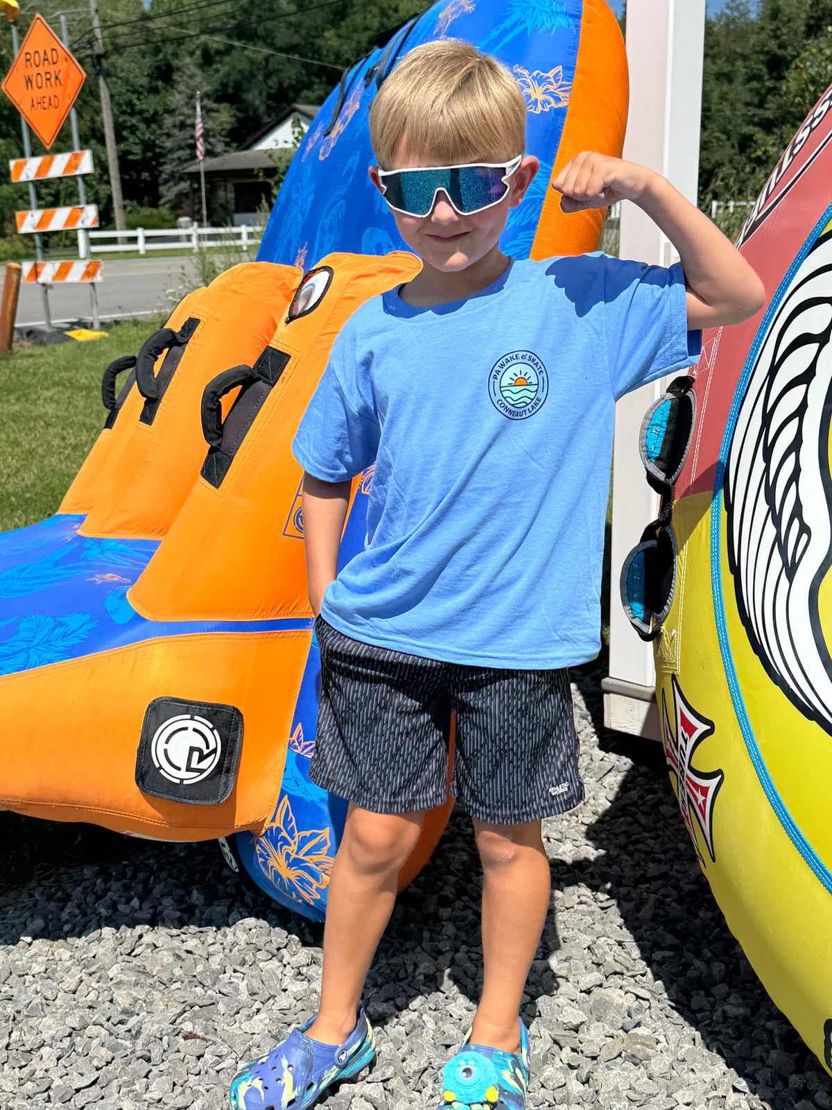 PA Wake and Skate Youth Lake-Tee