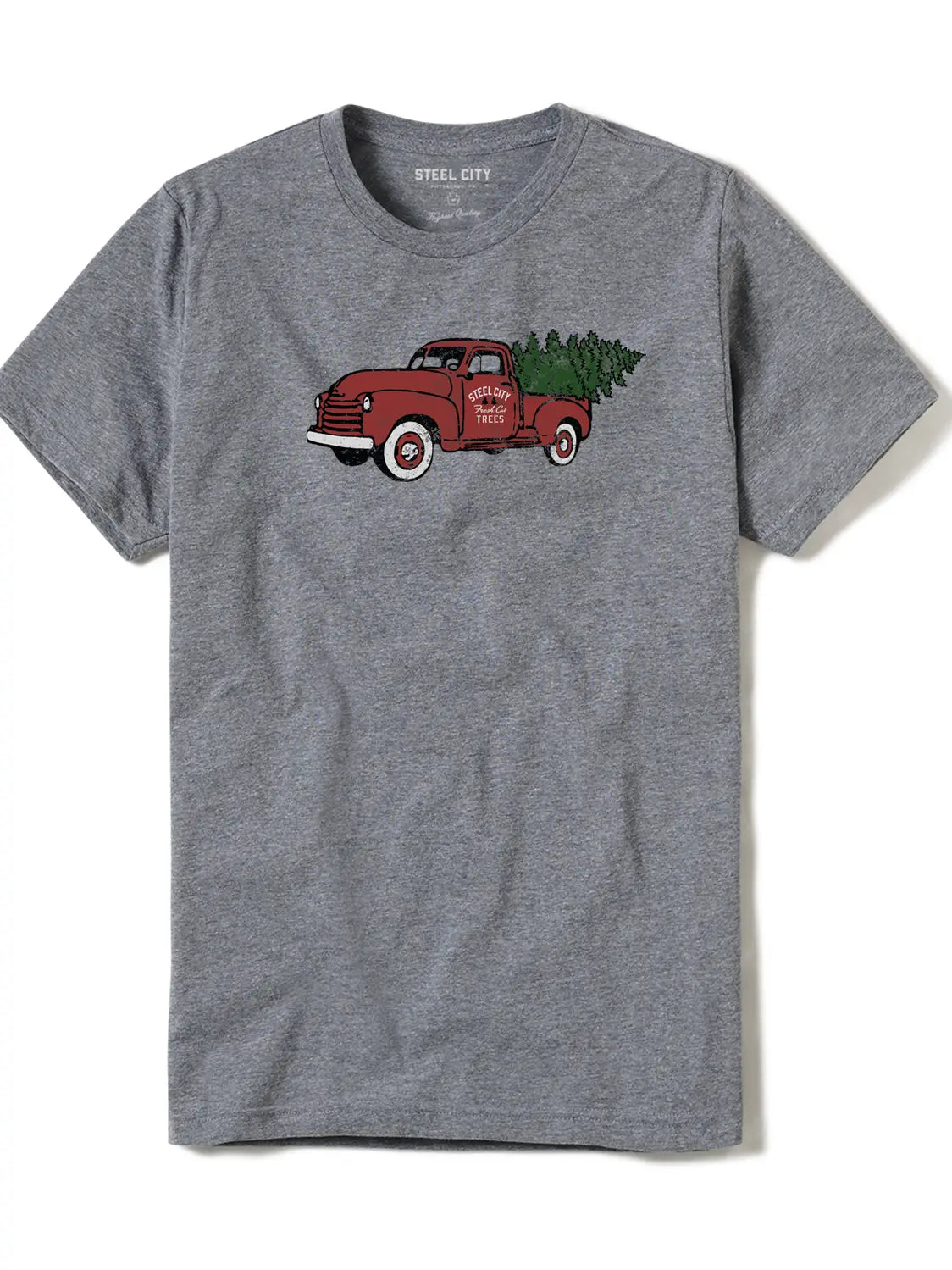 Steel City Christmas Tree Truck Tee