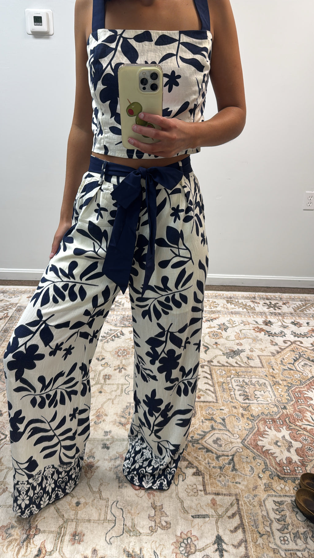 Blue Tide Leaf Set - PANTS