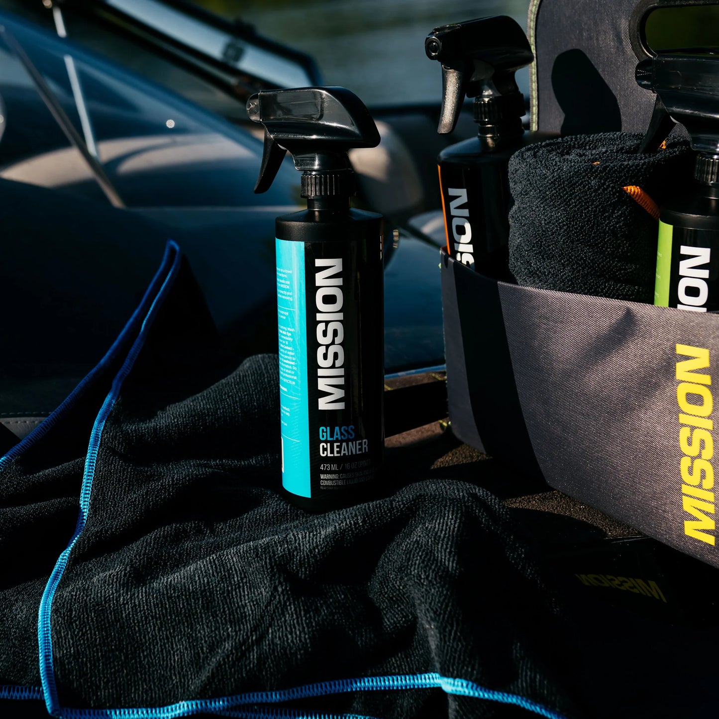 MISSION | Boat Cleaning Kit | Cleaning Supplies & Tote