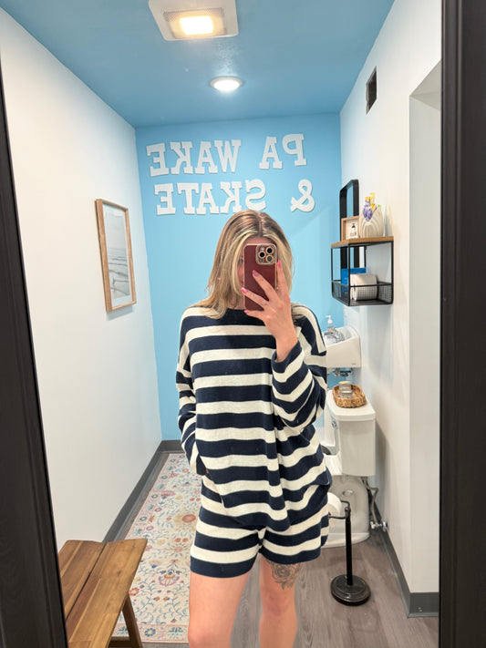 The Coastal Stripe Sweater