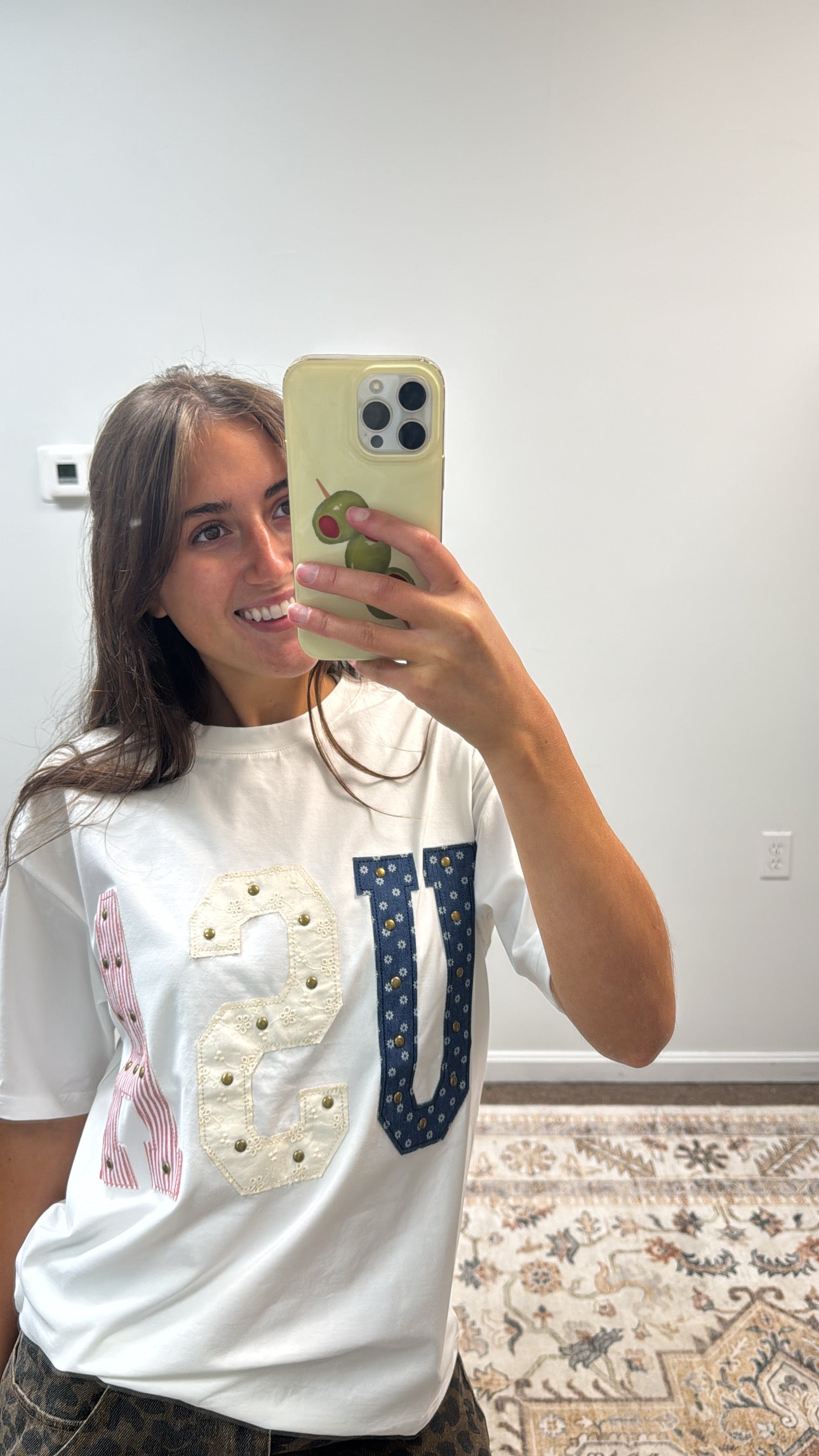 Studded USA Graphic Tee