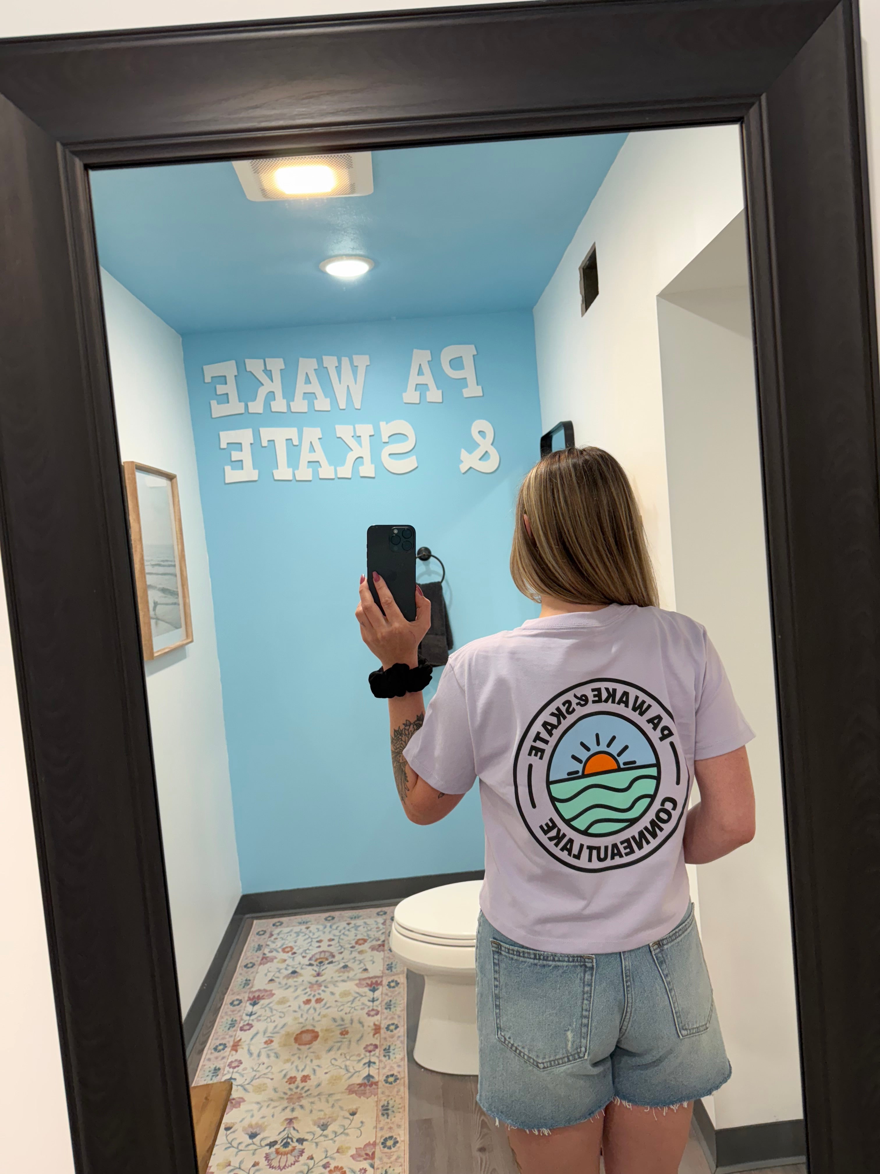 The Lakeside Crop Tee