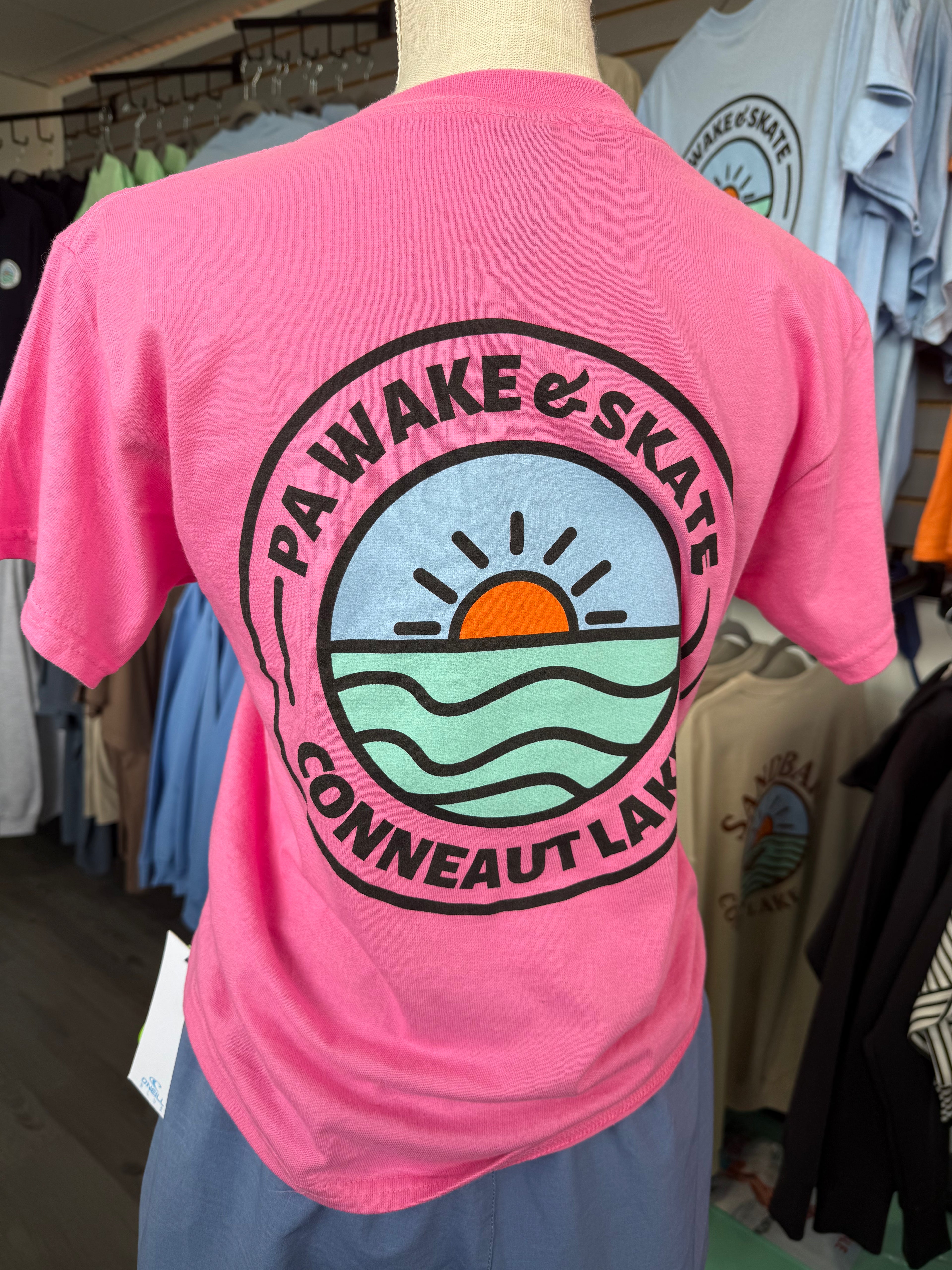 PA Wake and Skate Youth Lake-Tee