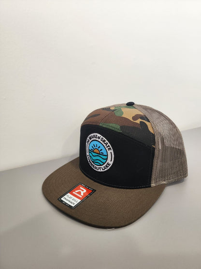 PA Wake and Skate Panel Hat