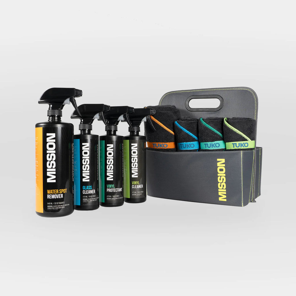 MISSION | Boat Cleaning Kit | Cleaning Supplies & Tote