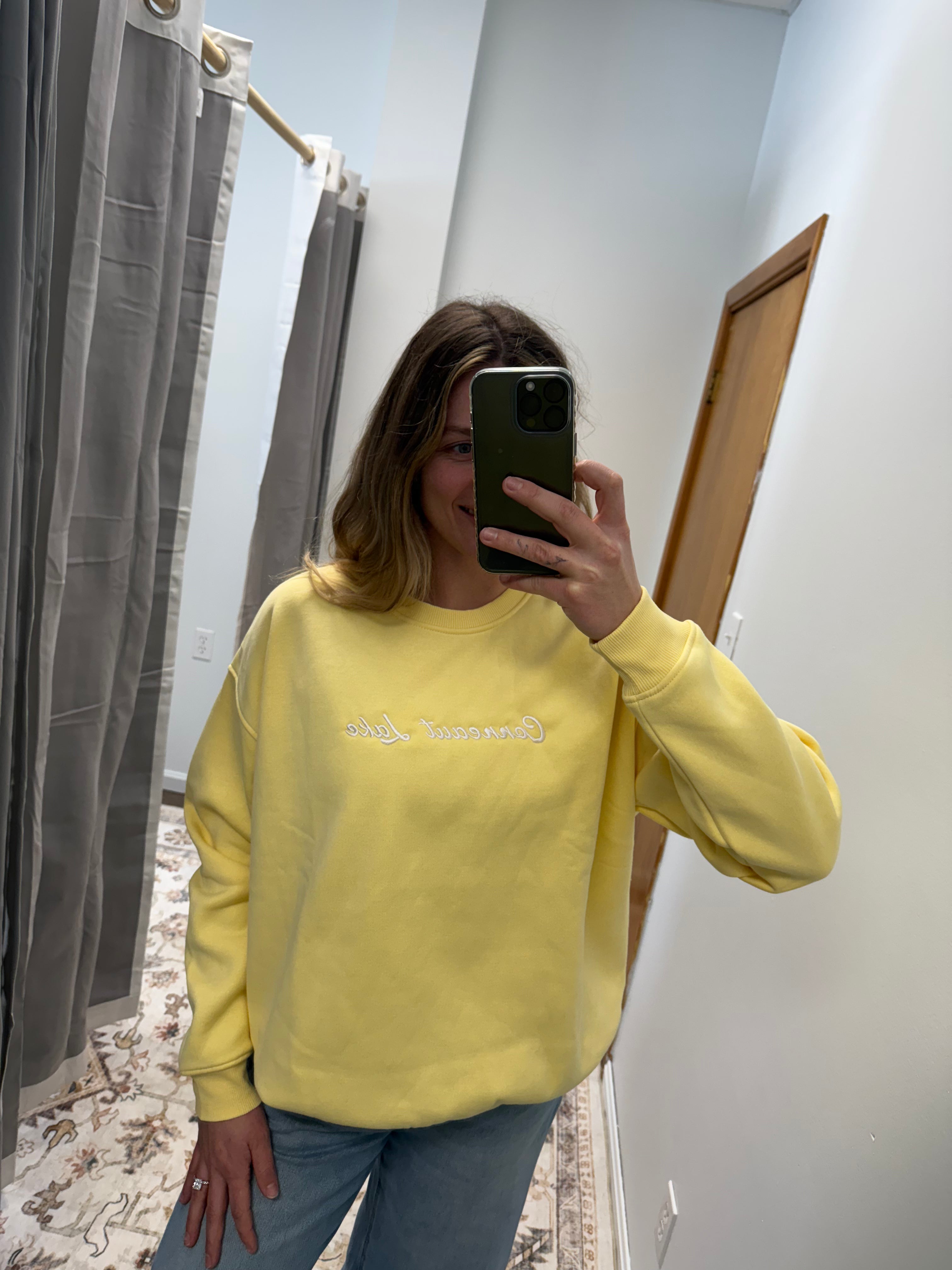 Conneaut Lake fleece Crew