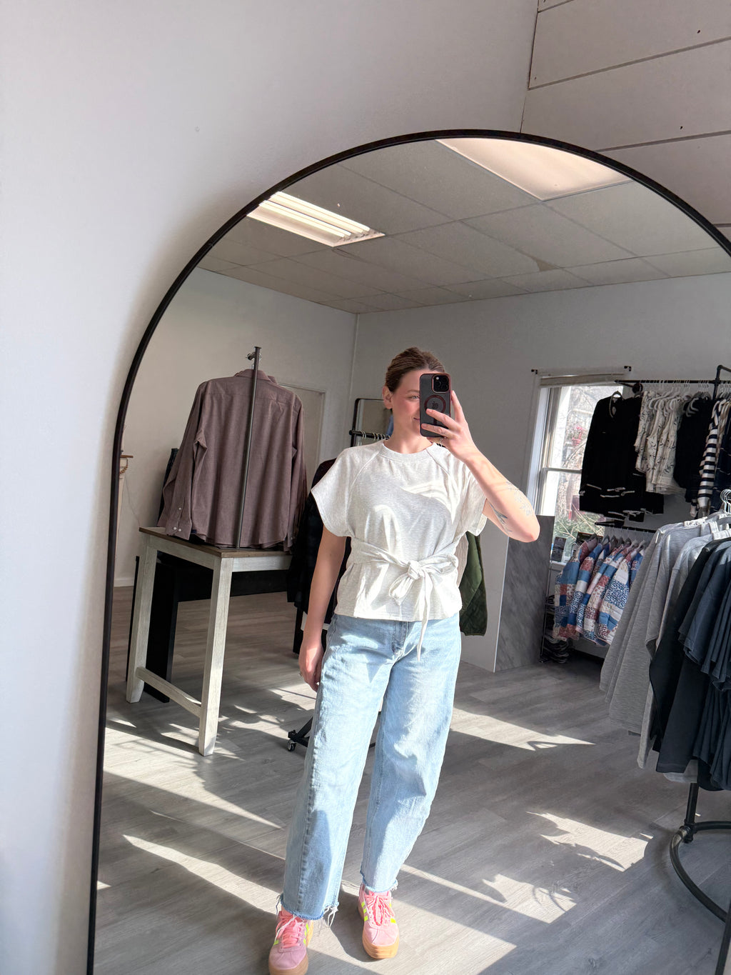Front tie Top