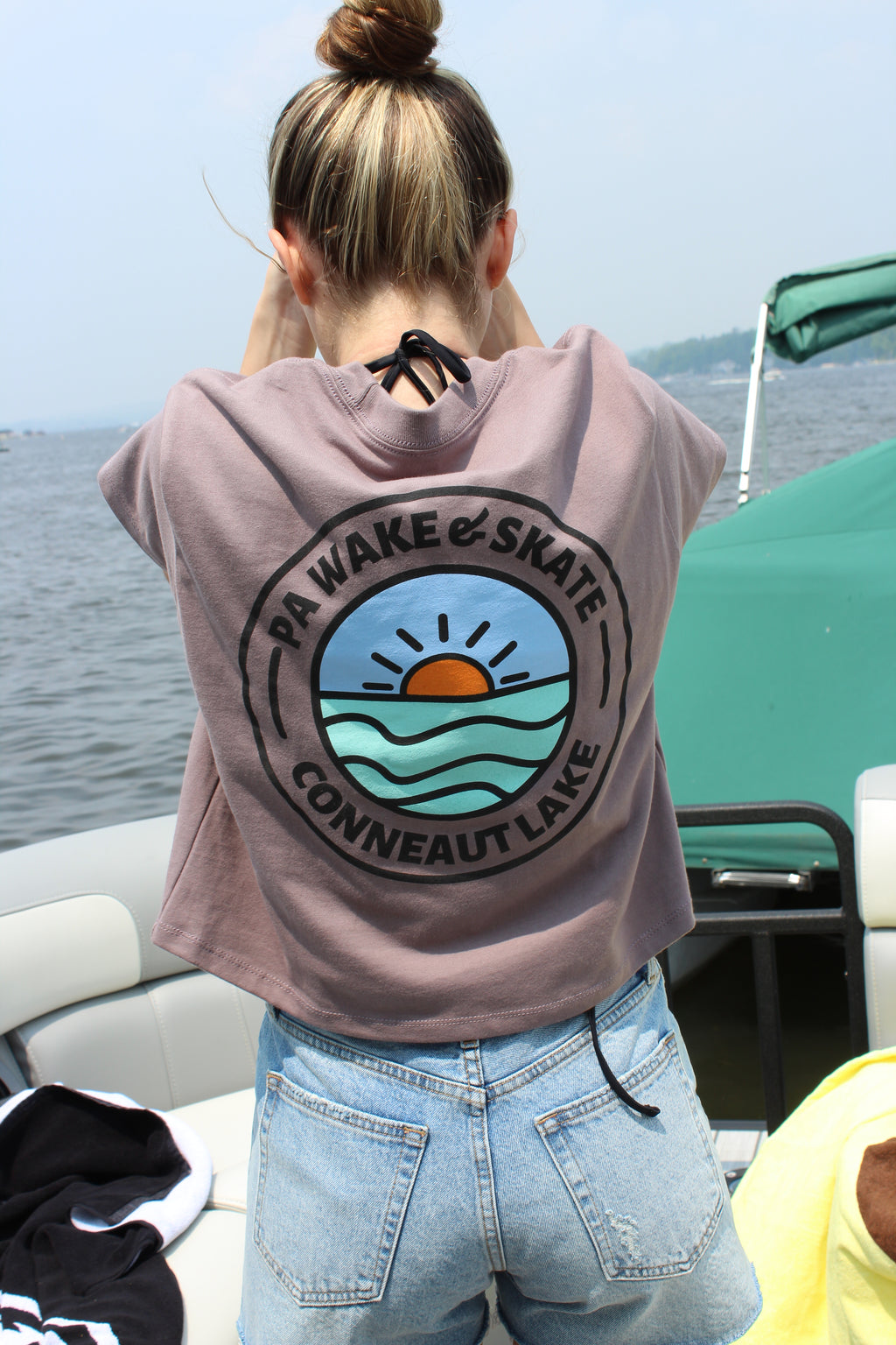 The Lakeside Crop Tee
