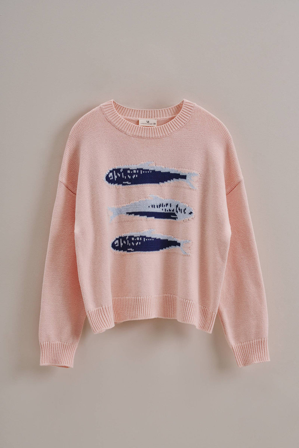 Blue Fish Knit Sweater