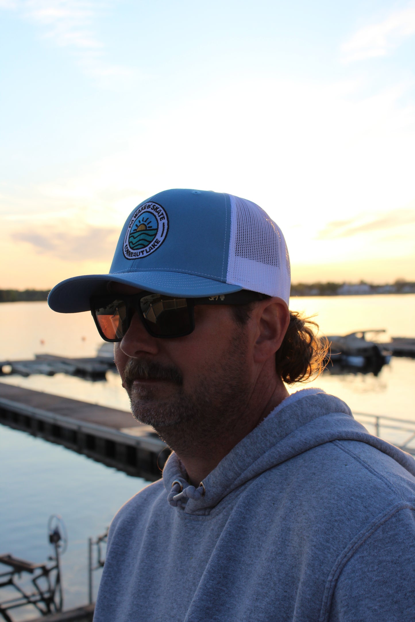 PA Wake and Skate Snapback Hats