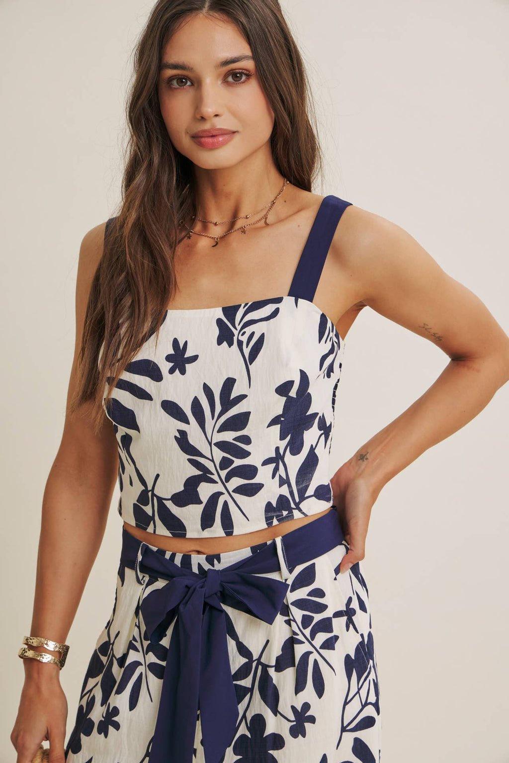 Blue Tide Leaf Set - PANTS