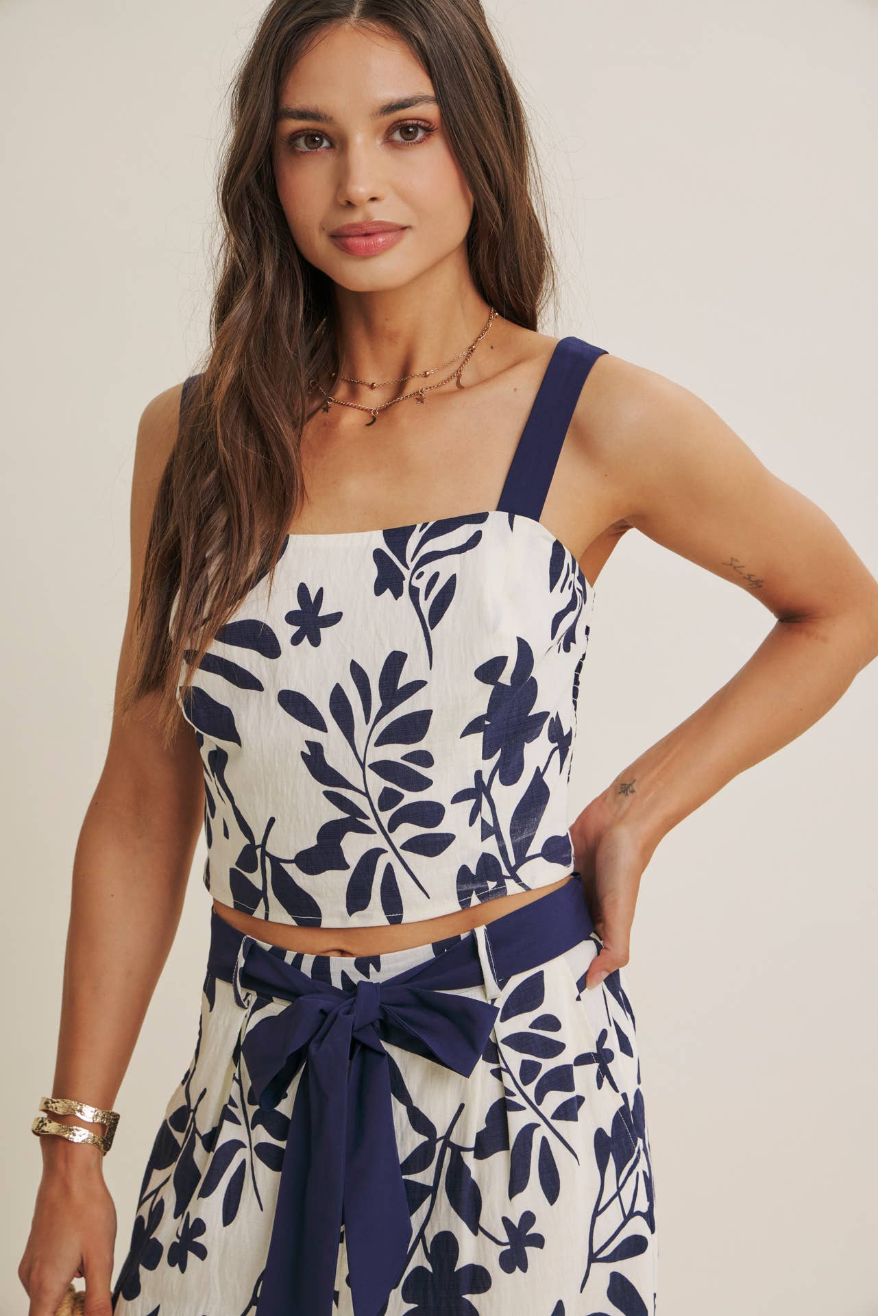 Blue Tide Leaf Set - PANTS