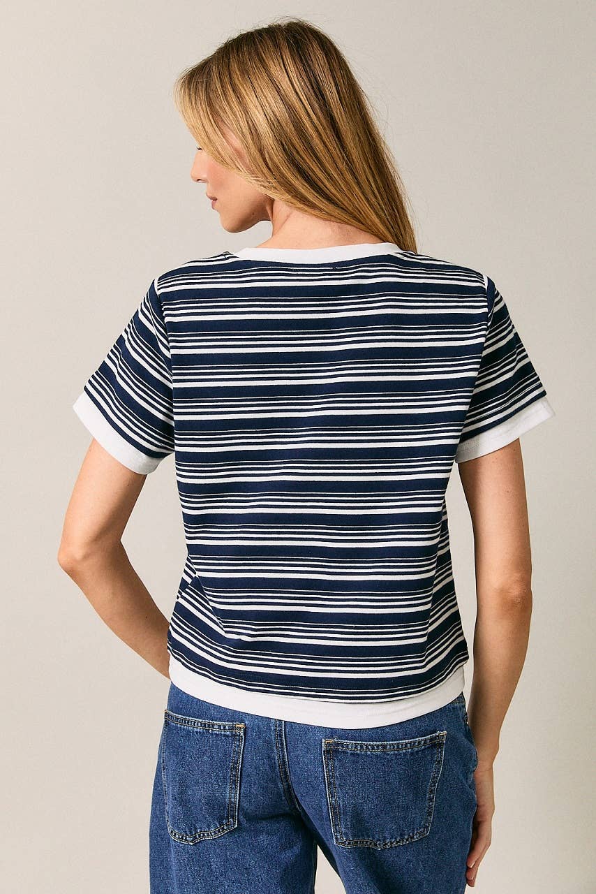 Harbor Breeze Layered Tee