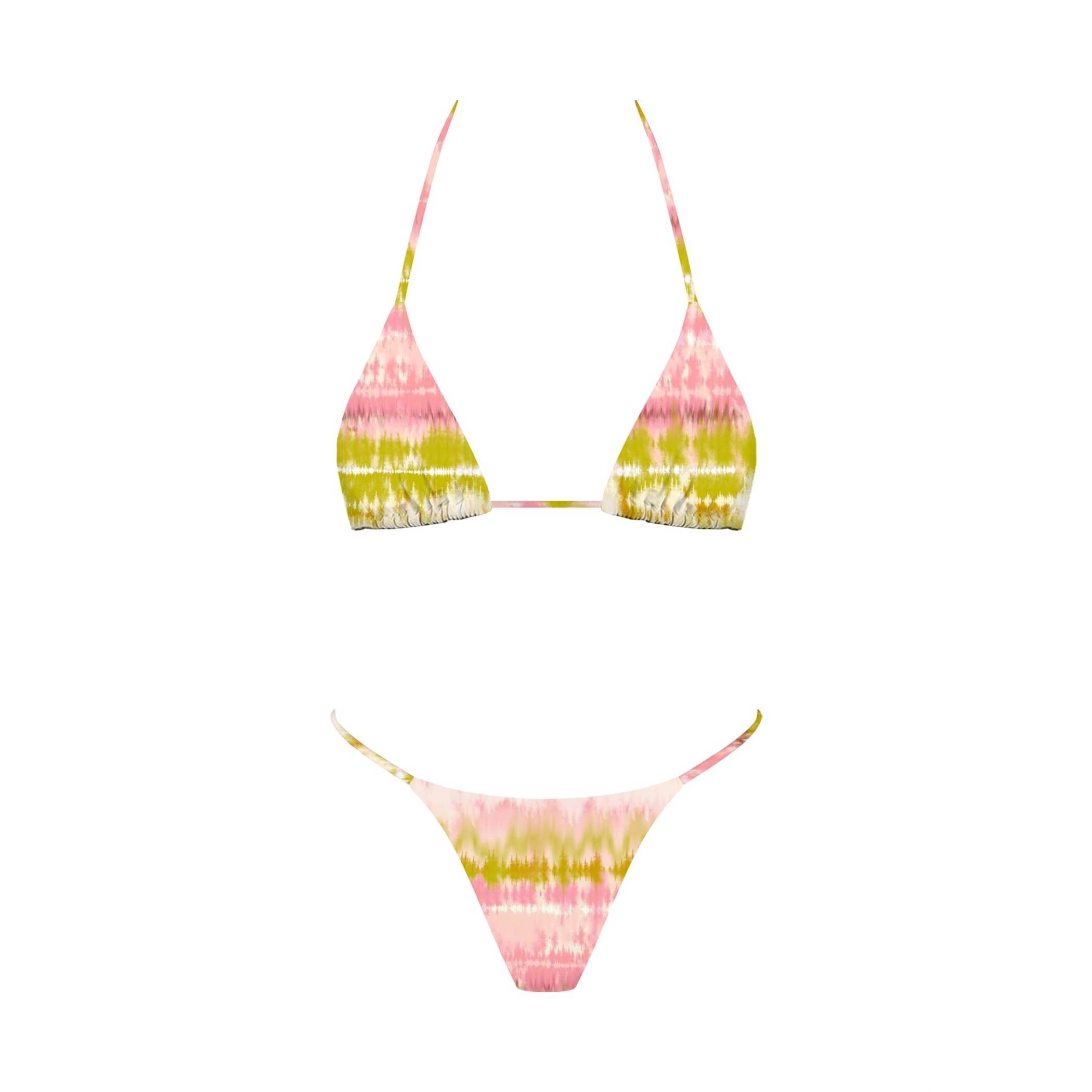 Strawberry Matcha Bikini Bottoms
