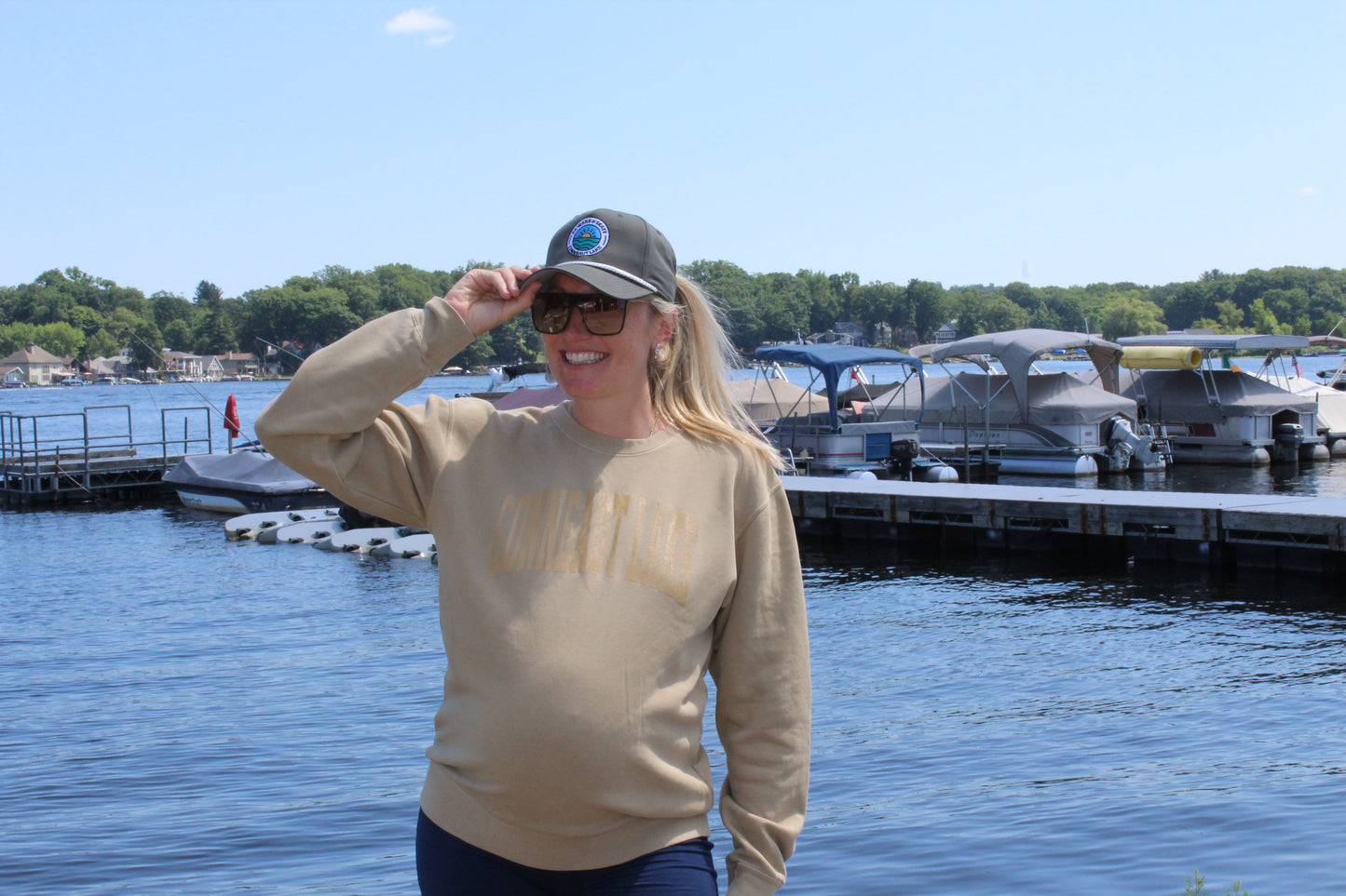 Pigment Dyed Crewneck– Conneaut Lake