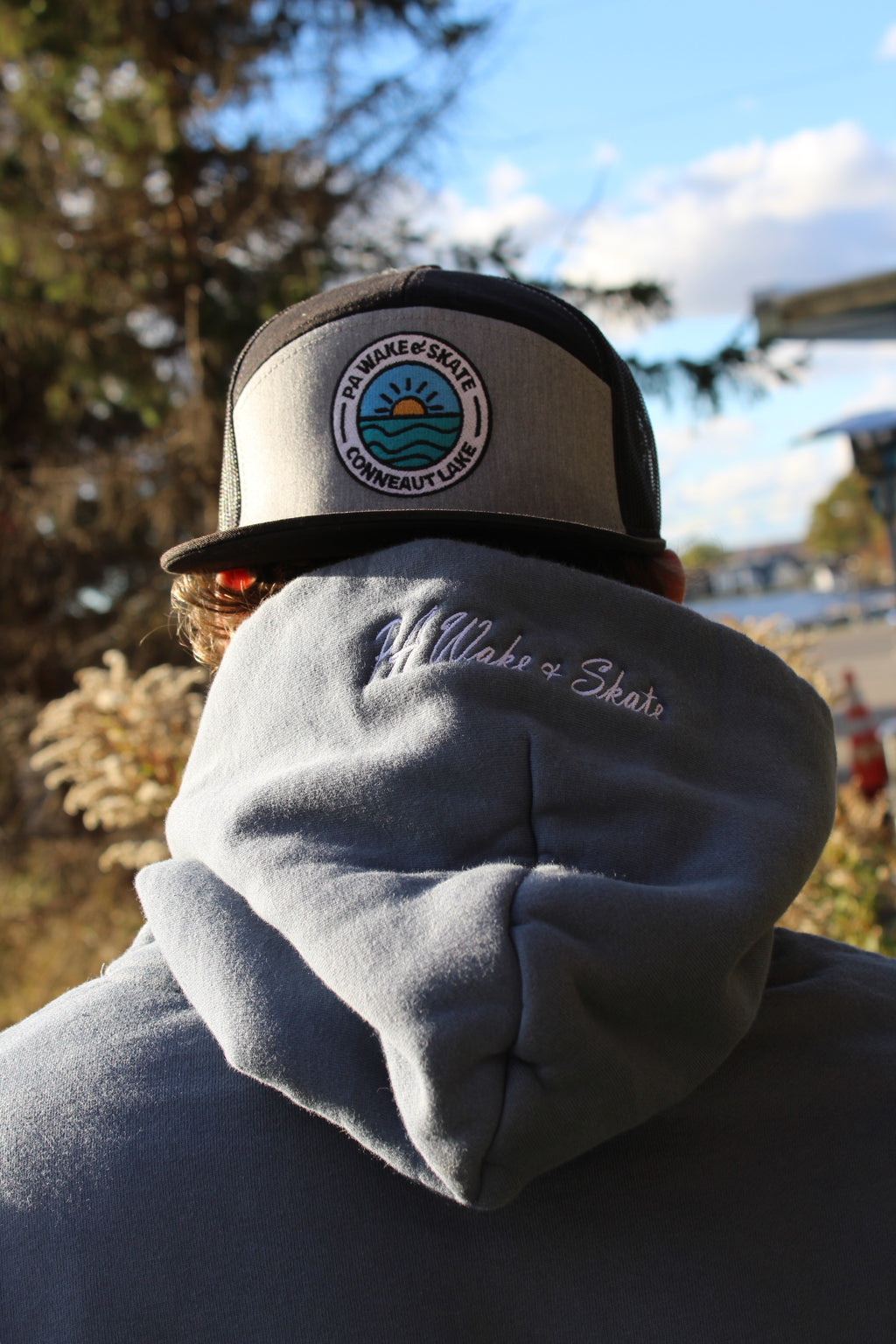 PA Wake and Skate Heavyweight Pullover Hoodie