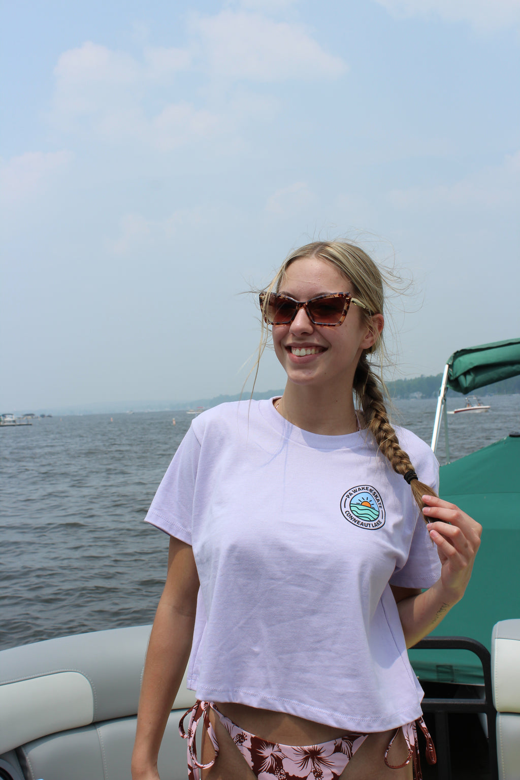 The Lakeside Crop Tee