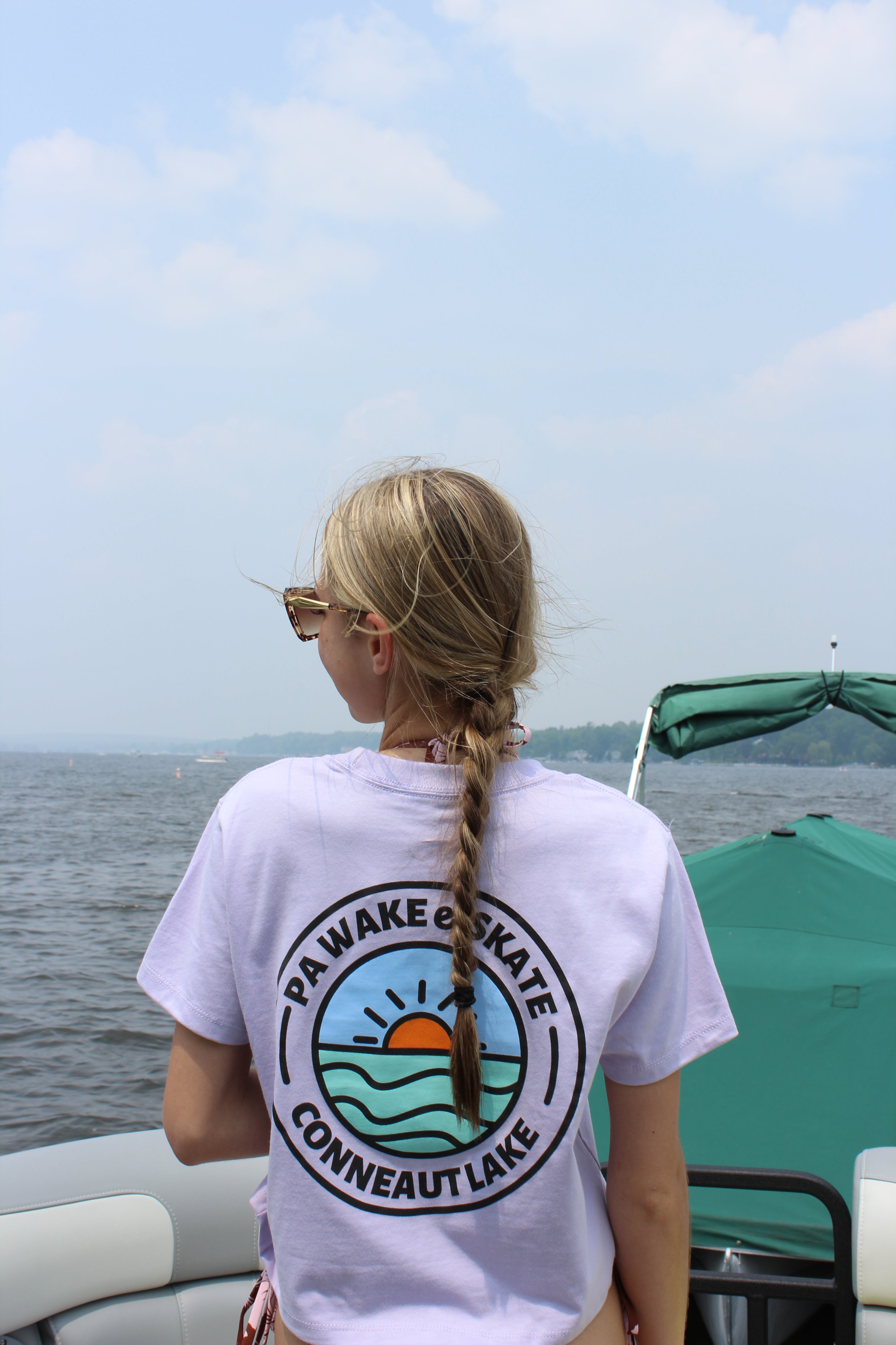 The Lakeside Crop Tee