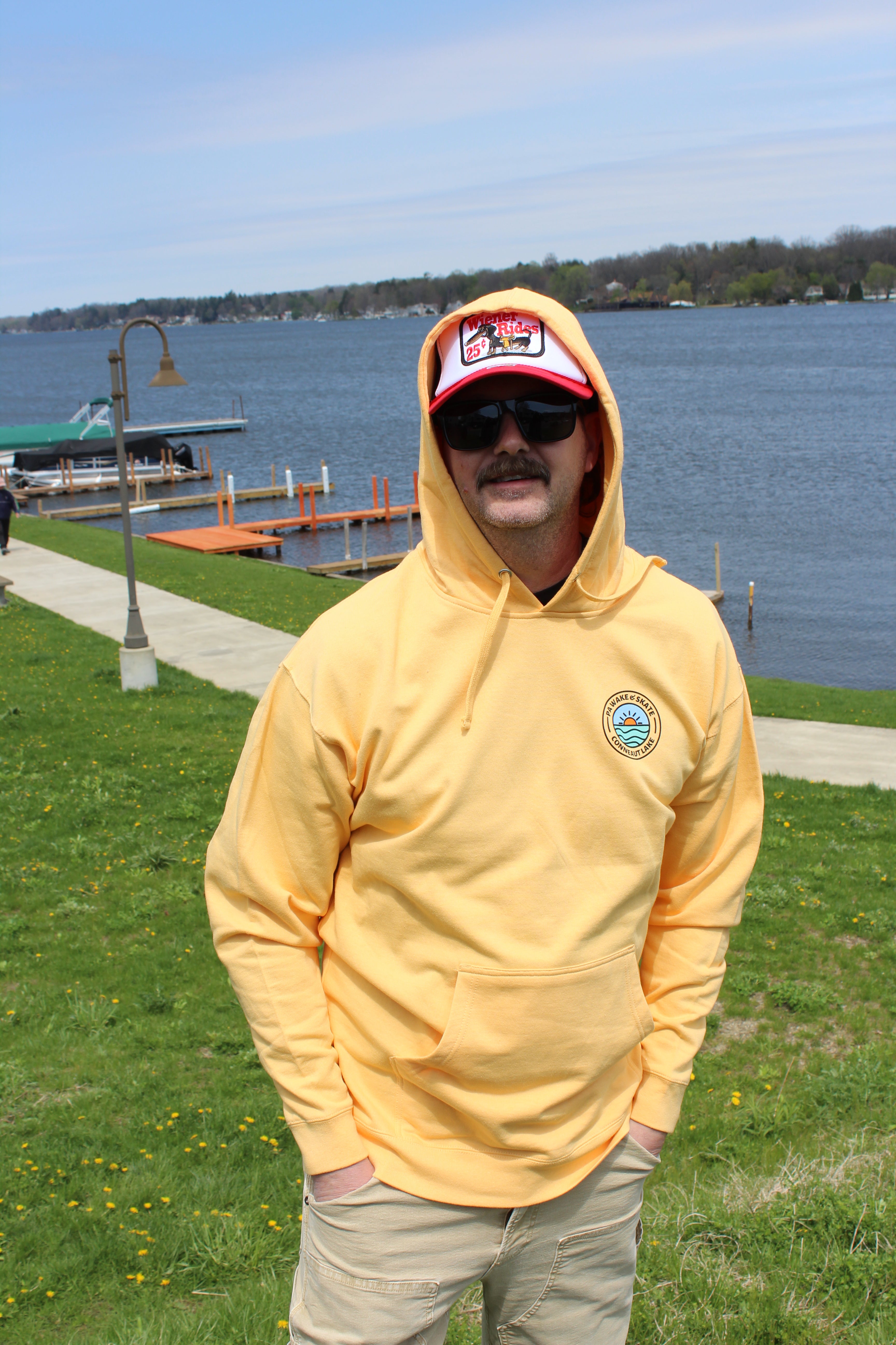 Polartec Powerstretch Full-Zip Hoodie - 8026 wake