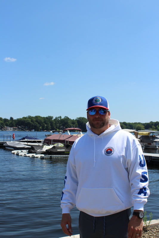 The USA PA Wake and Skate Trucker Hat